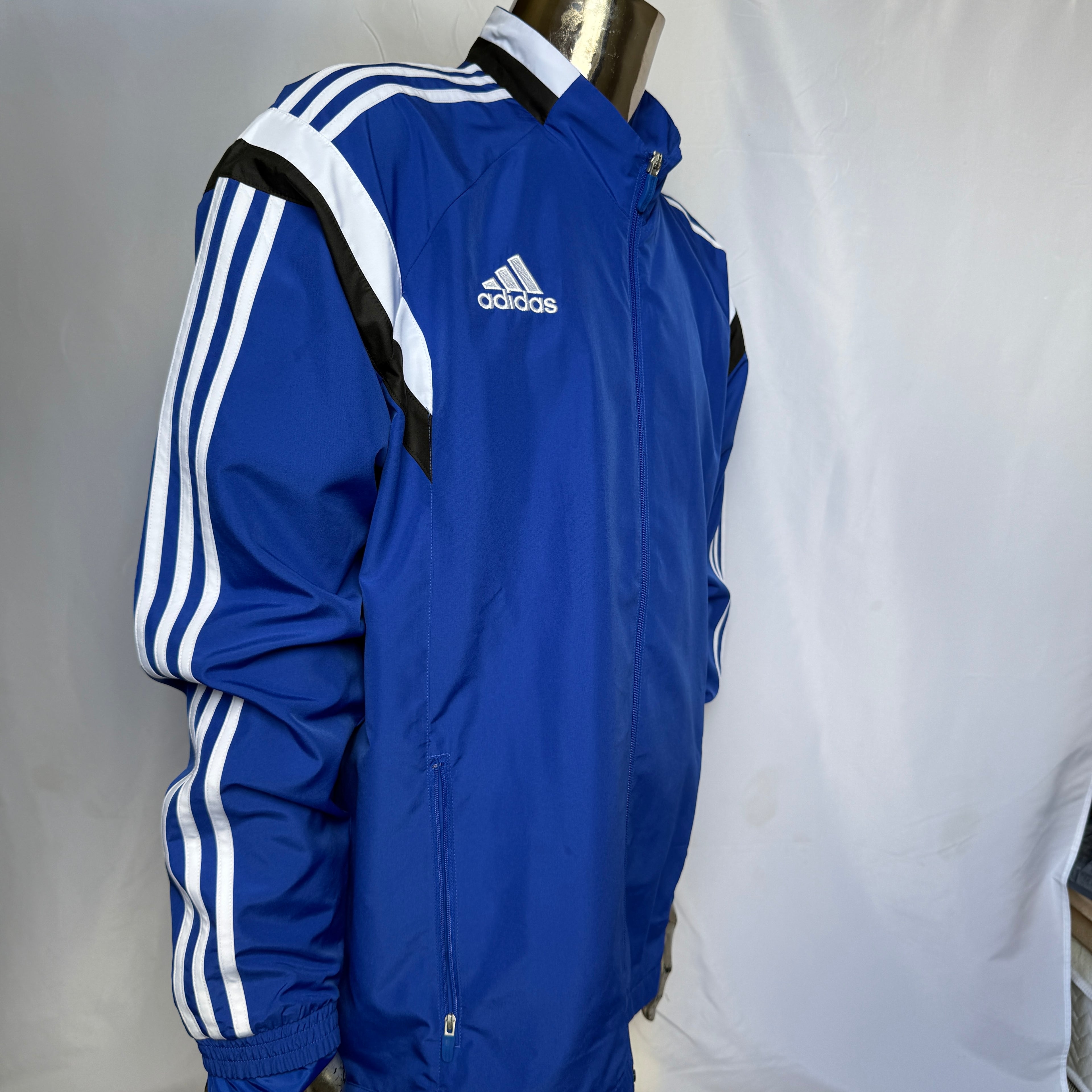 adidas Retro Track Jacket / Trainingsjacke – Gr. XL