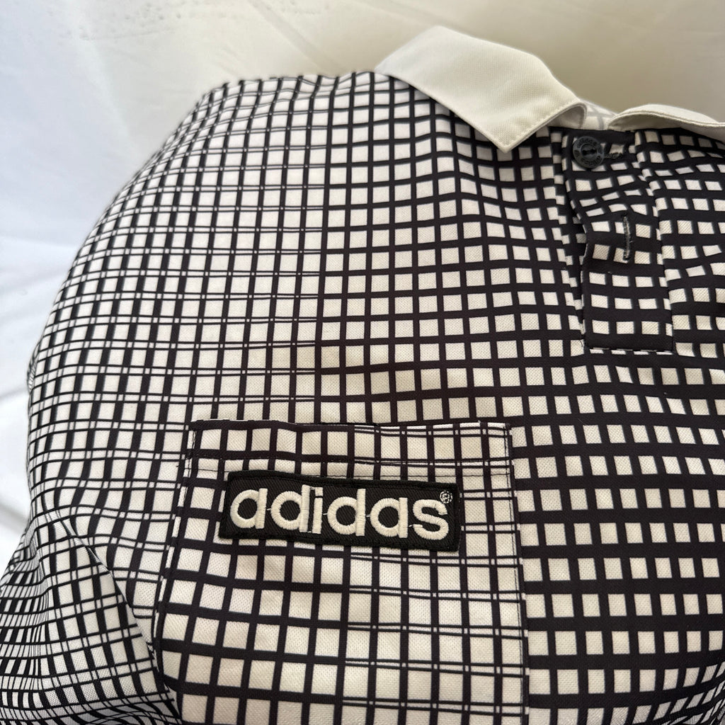 adidas 80er 90er Vintage Polo Shirt / Polohemd – Gr. XL
