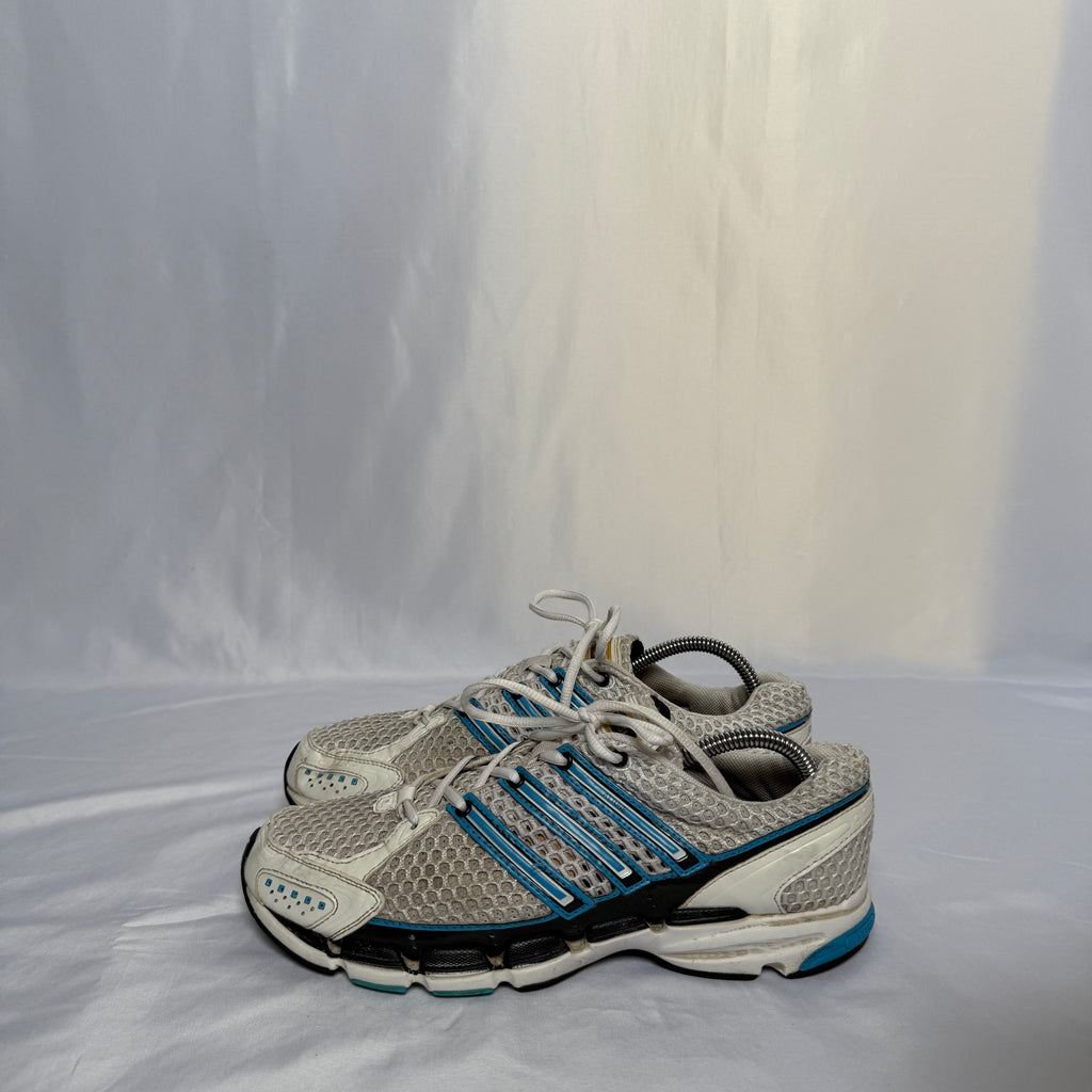 Adidas Sneaker ClimaCool 1 – Weiß/Blau/Silber – Größe 44 (US 9,5)