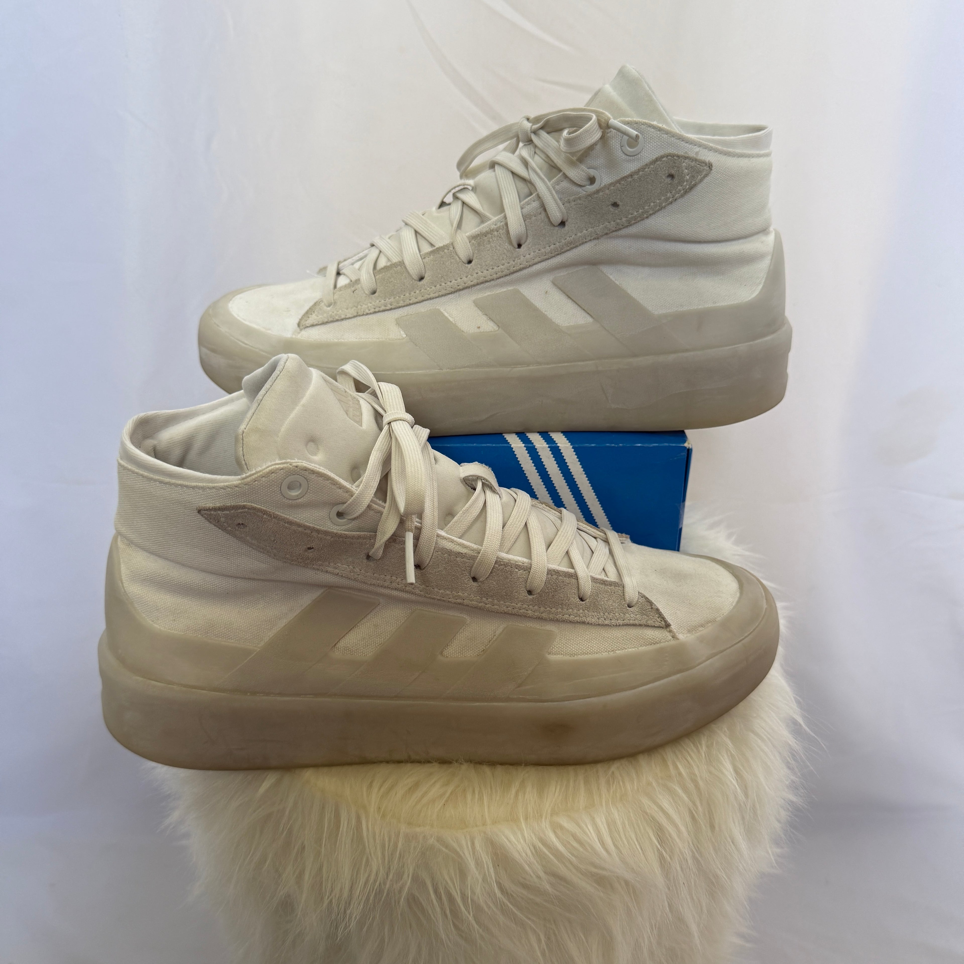 adidas Znsored Hi – ftwr white / light grey – Größe 46