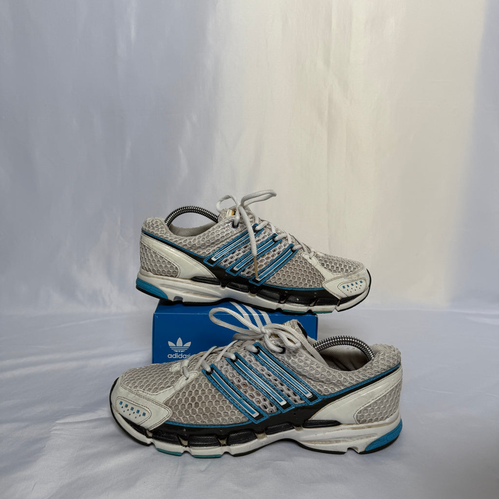Adidas Sneaker ClimaCool 1 – Weiß/Blau/Silber – Größe 44 (US 9,5)