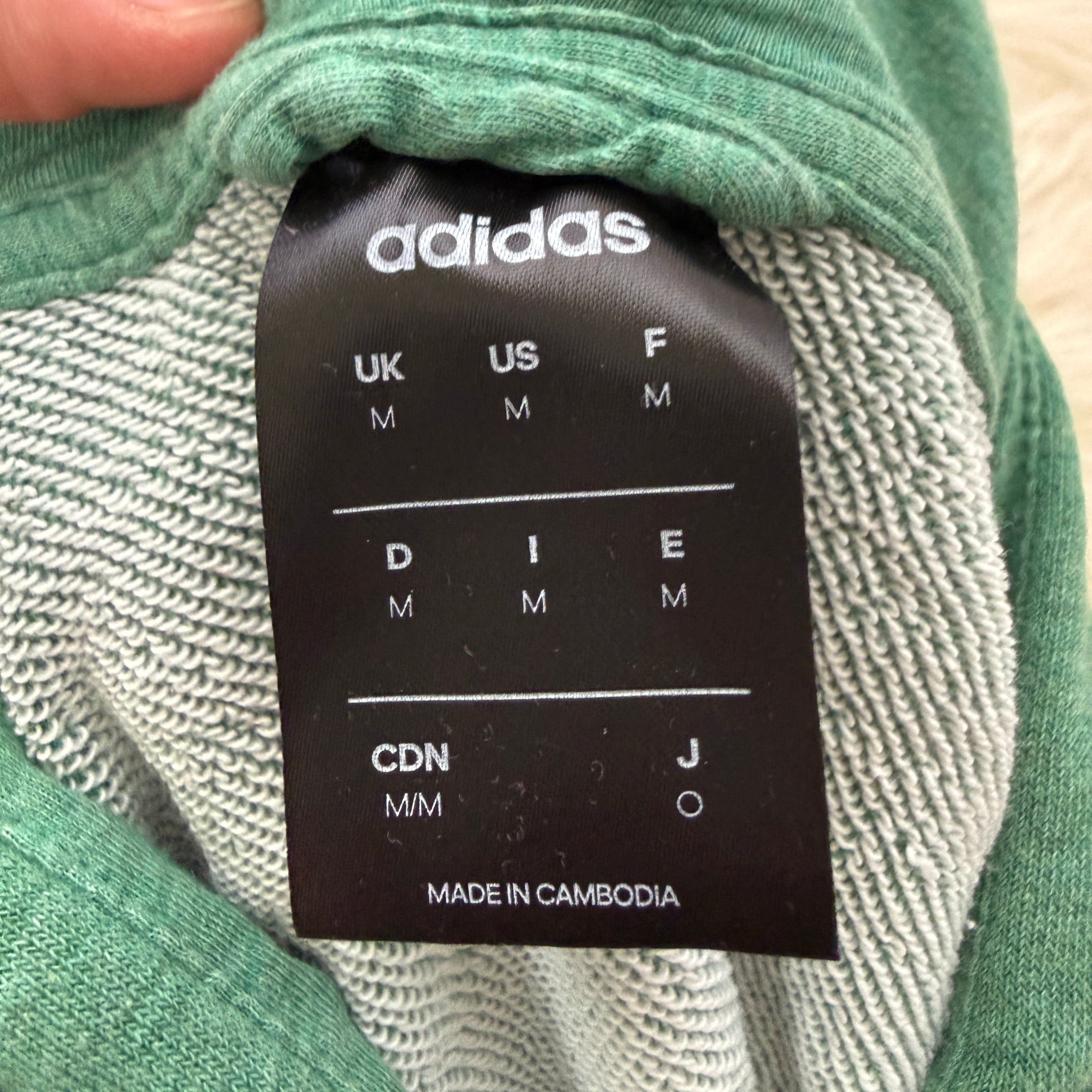 adidas Classic Hoodie / Pullover / Jacke – Gr. M