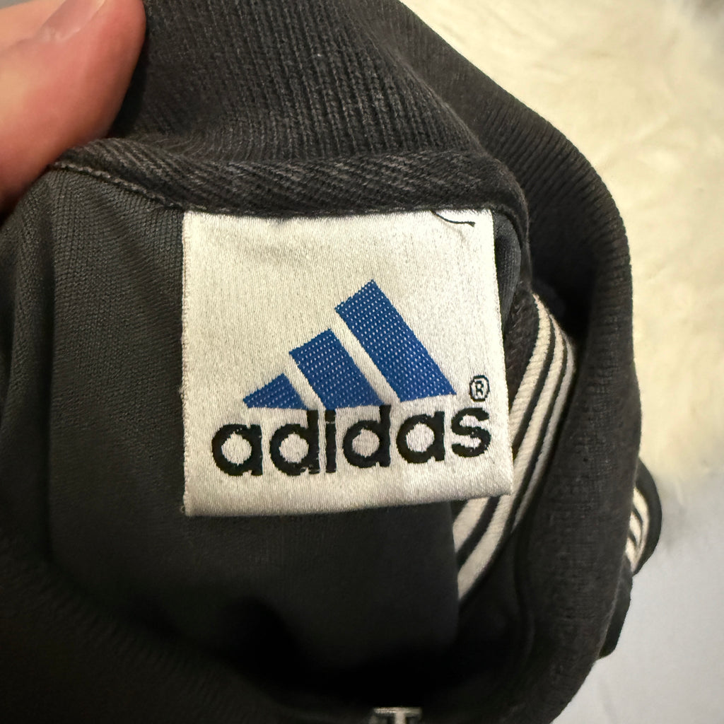 adidas 90er Vintage Polo Shirt / Polohemd (Tasche hinten)  Gr. XL