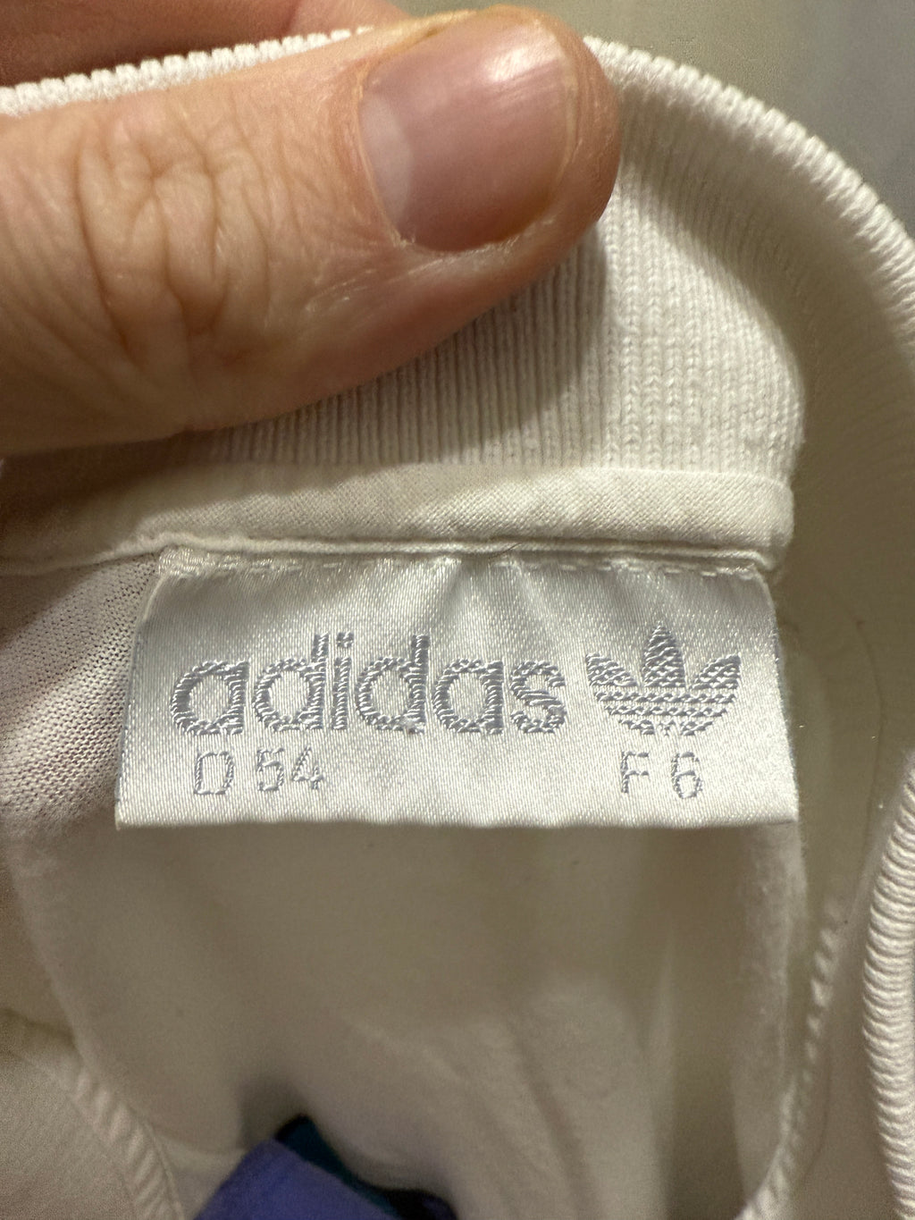 Adidas Originals Polo – Made in France – frühe 80er (Vintage / Rarität) -Größe XL