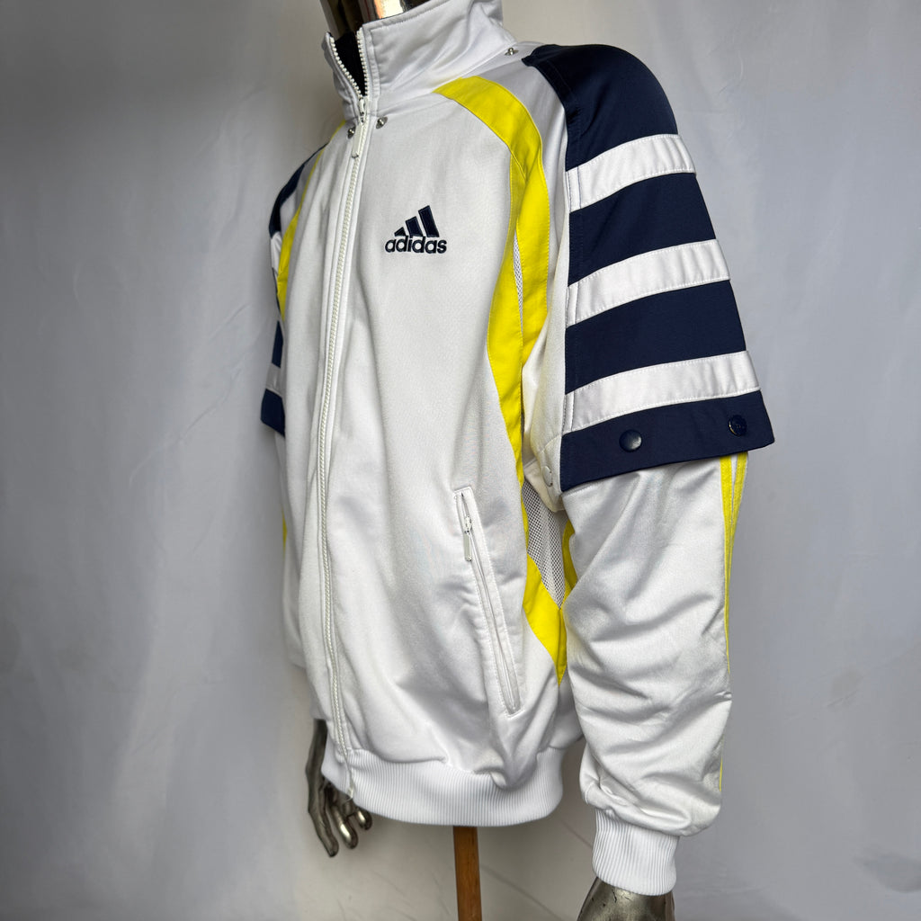 adidas 90er Vintage (Y2K) Track Jacket / Jacke - abnehmbare Ärmel - Größe L