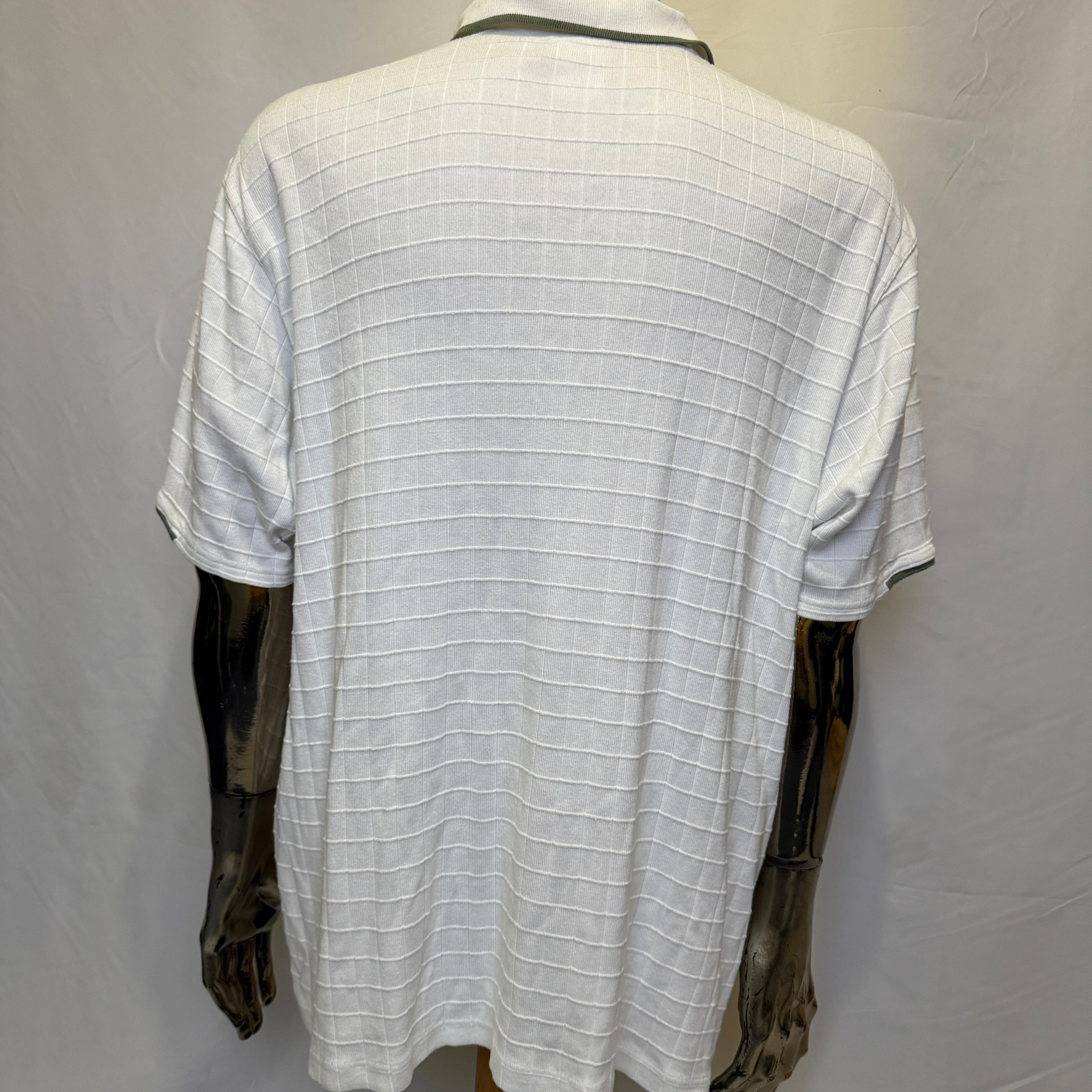 adidas 90er Vintage Polo Shirt / Polohemd Structured – Gr. XL