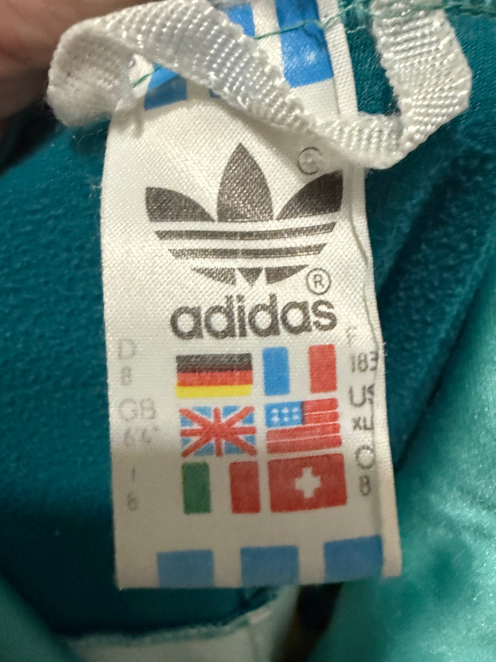 Adidas Originals Pullover – 80er-90er Jahre Vintage - Größe XL