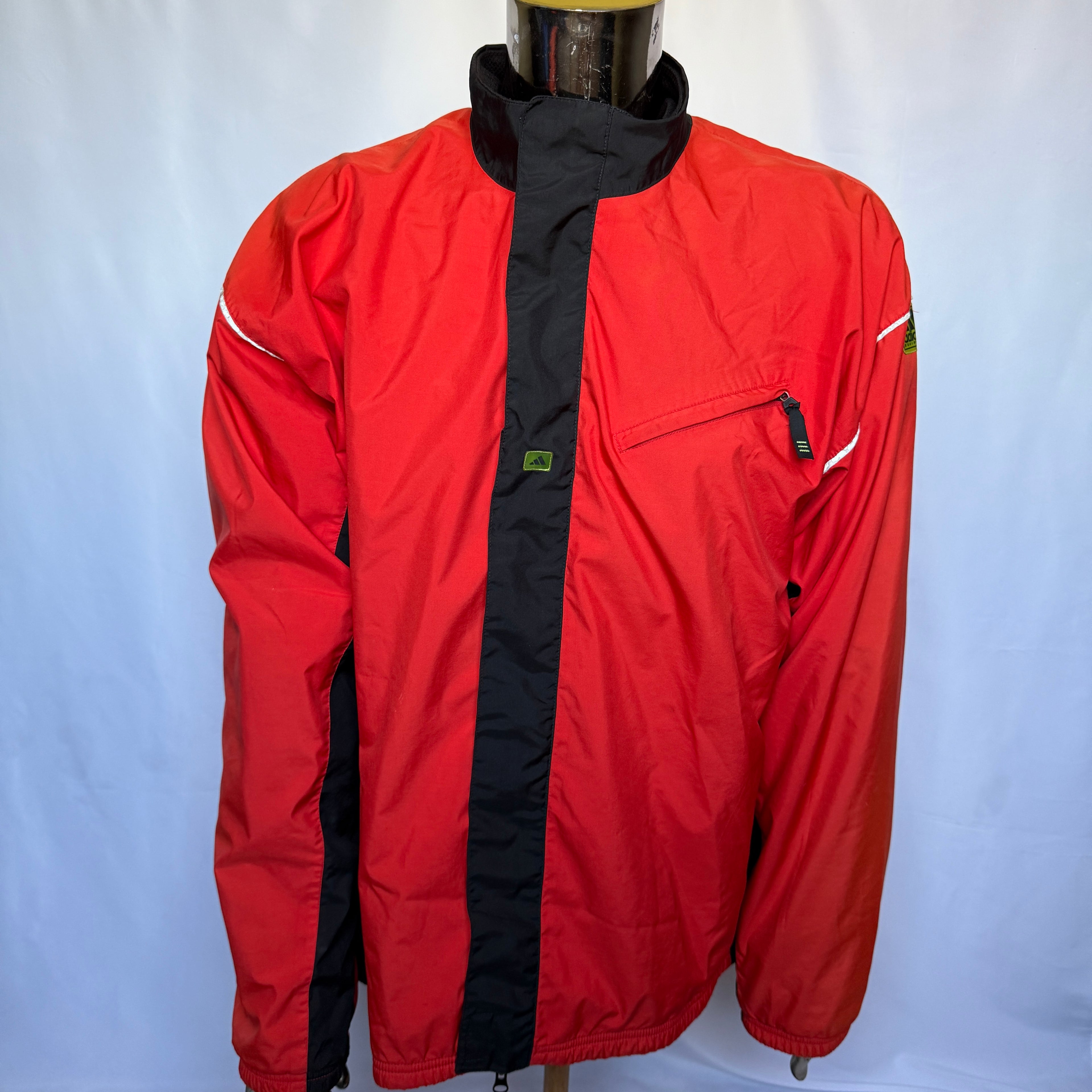 Adidas Equipment Jacke / Windbreaker– 90er Jahre Vintage - Größe XL