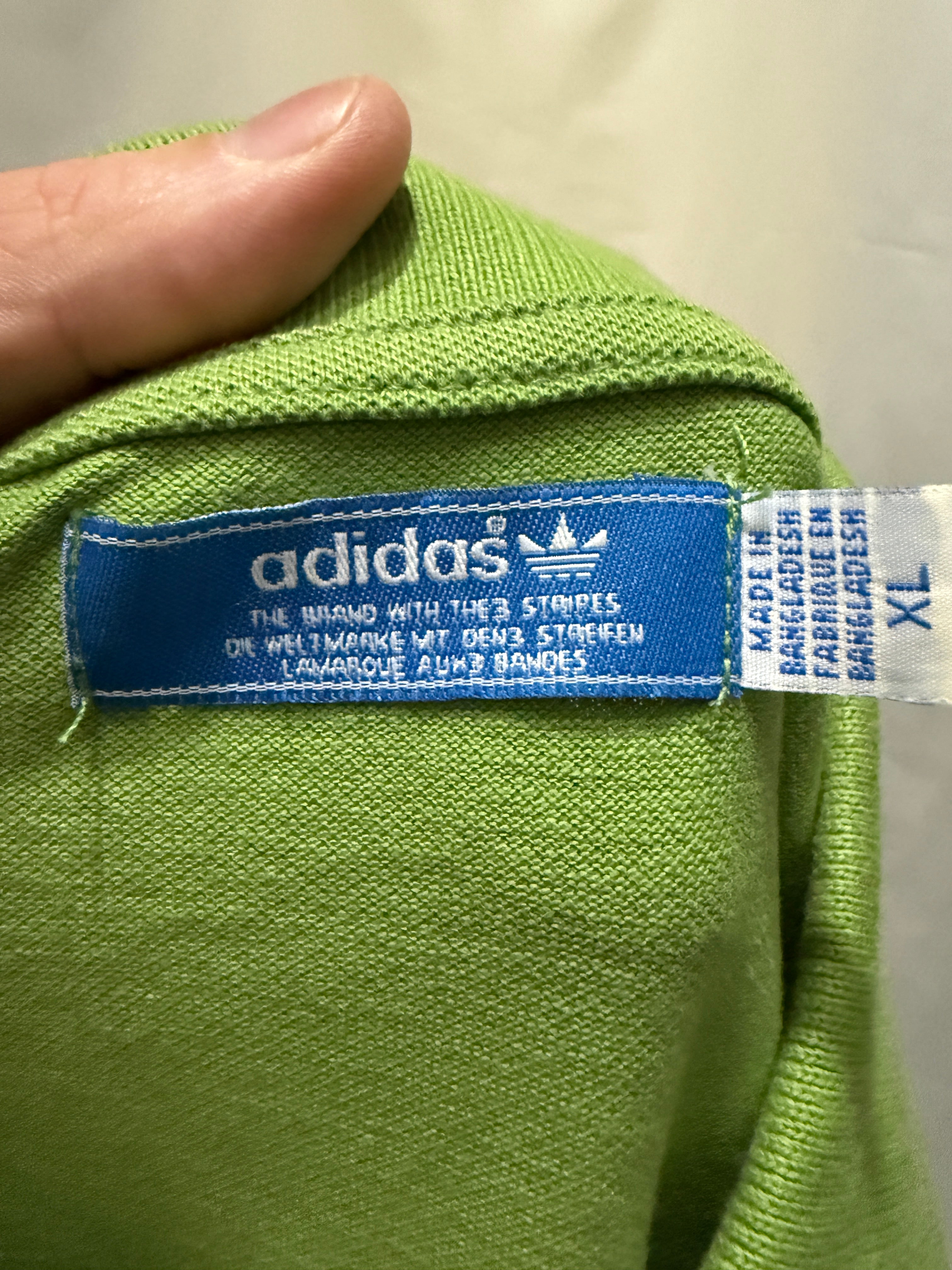 Adidas Polo Shirt – Retro Golf Style (00er Jahre) - Größe XL