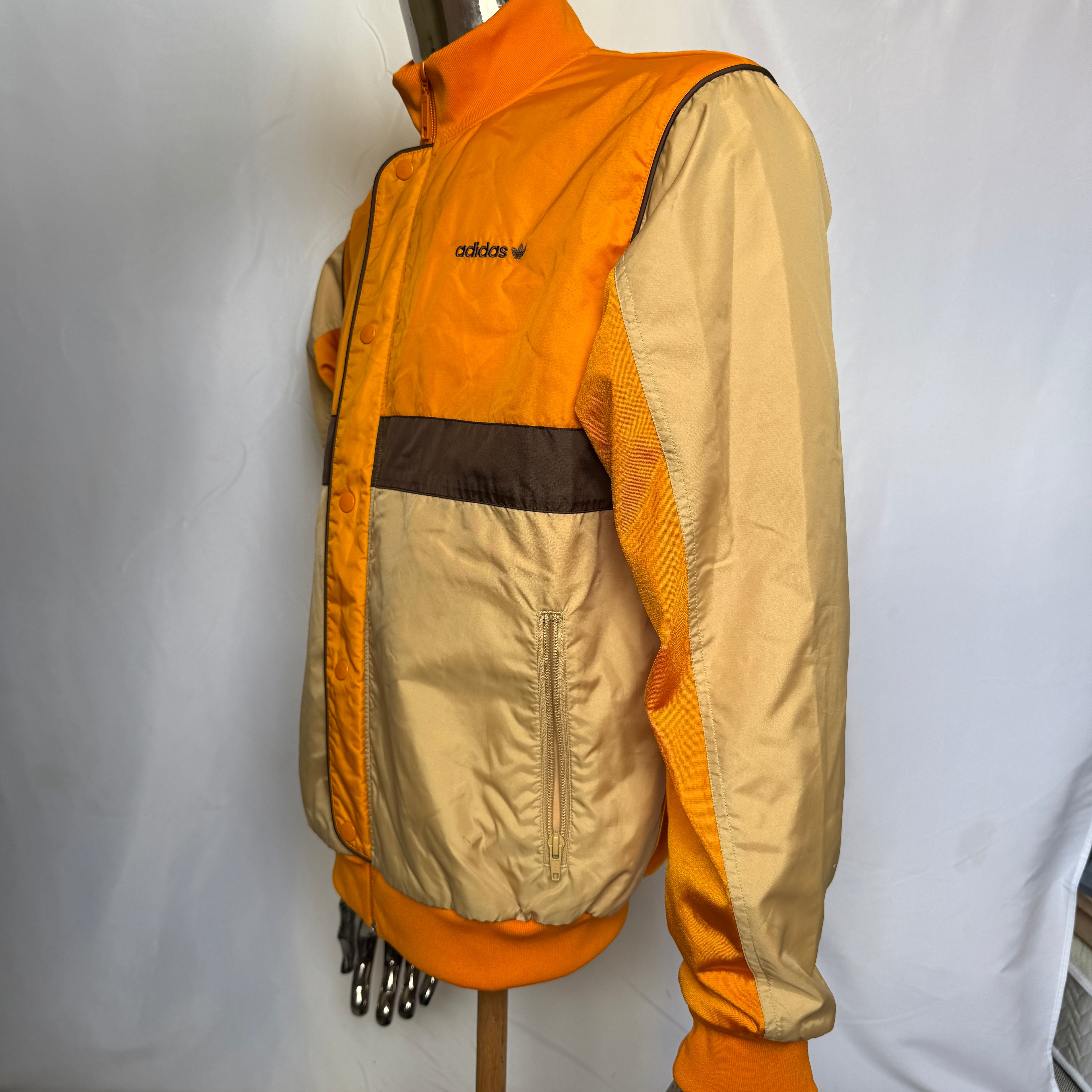 adidas 90er Vintage Track Jacket / Jacke - seltenes Design / Farbe - Gr. M