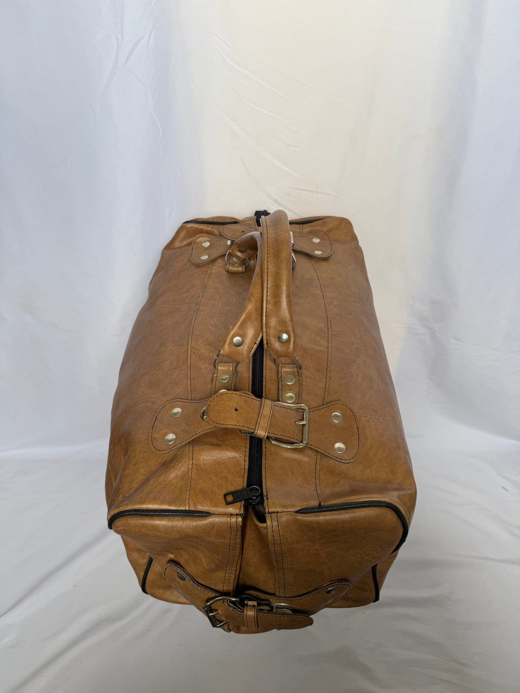 adidas 80er - 90er Vintage Leder Sporttasche / Reisetasche – Rarität
