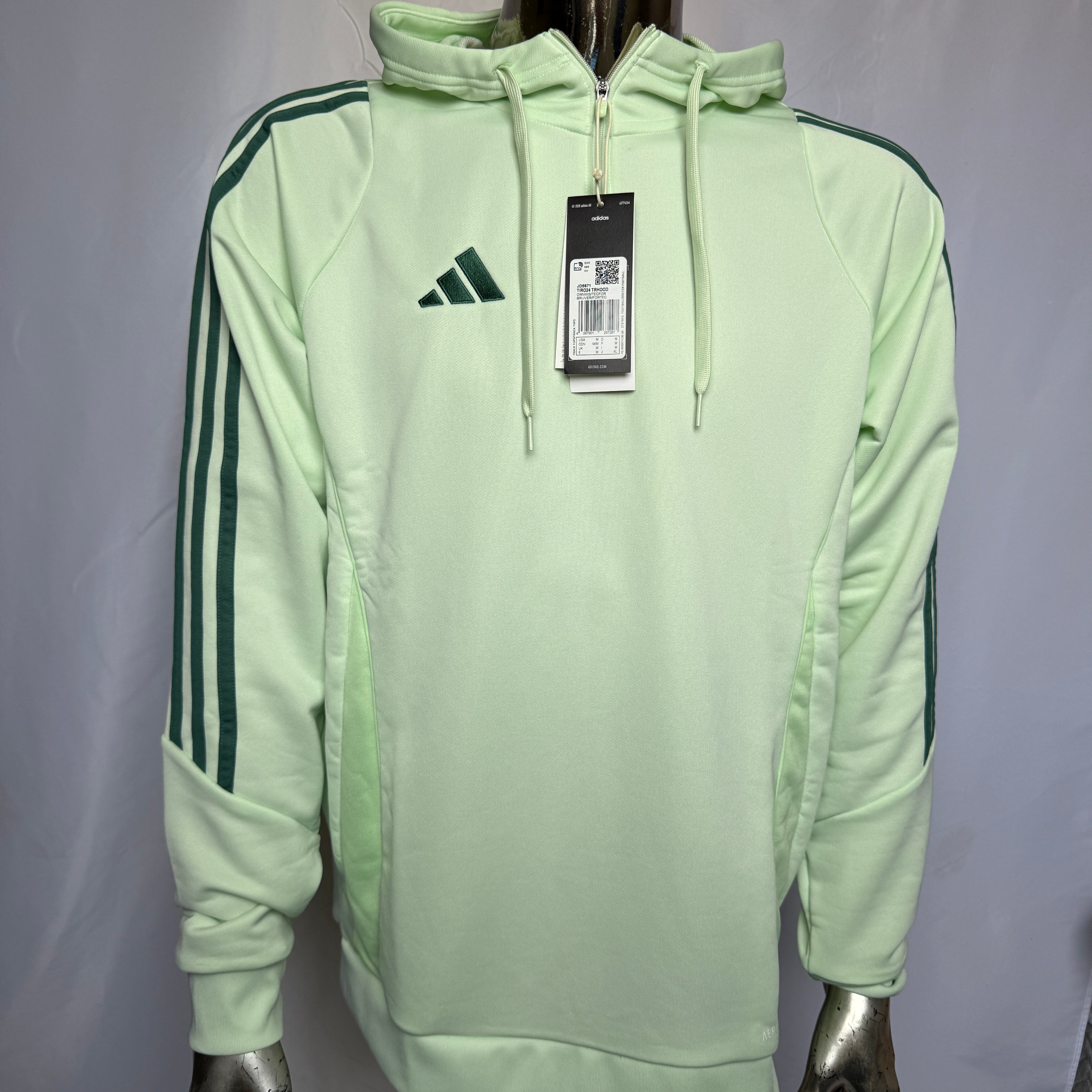 adidas Training Hoodie / Longsleeve / Trainingshirt – neu - Half Zip – Gr. M