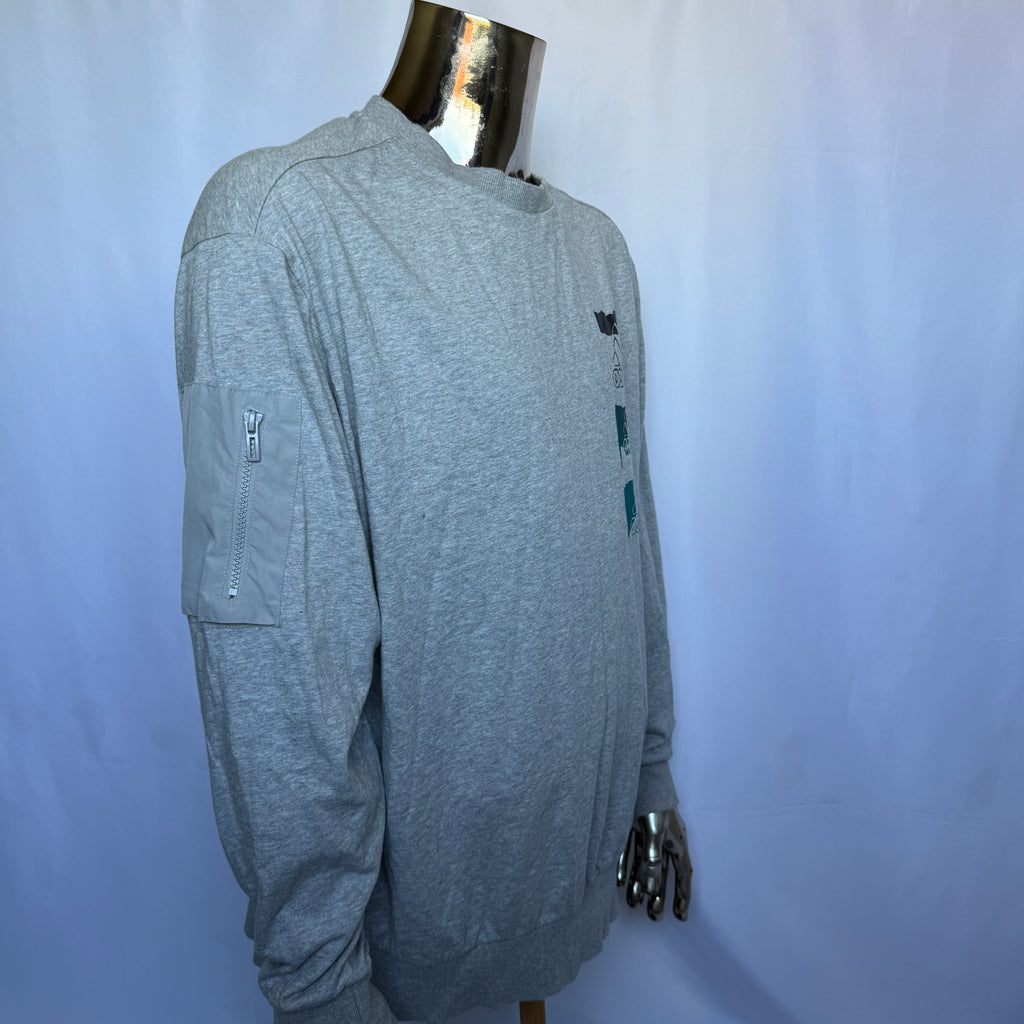 Adidas Sweatshirt / Pullover - Retro - Größe L