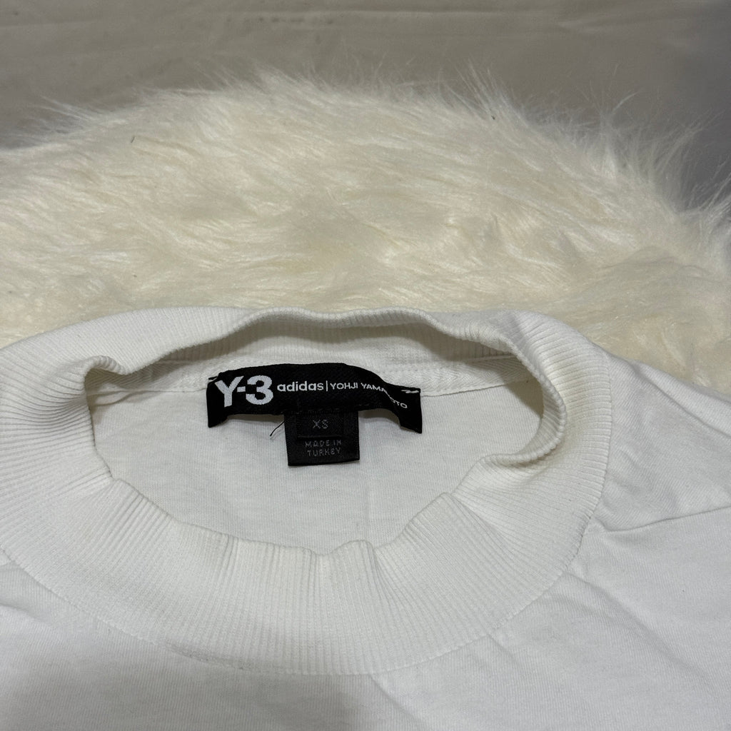 Adidas Y-3 T-Shirt – White / Leopard Graphic (Yohji Yamamoto) limited - Größe XS (eher S)