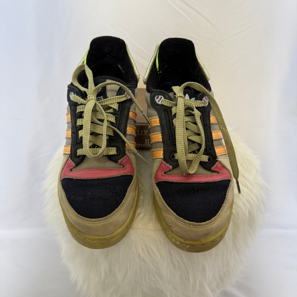 adidas x Bad Bunny Forum PWR „Benito“ – Sand / Acid Orange – Größe 39 1/3