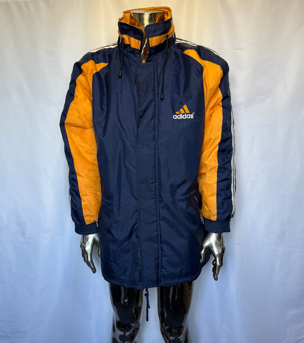 Adidas Equipment Jacke (Winterjacke) – frühe 90er Jahre Vintage - Größe L