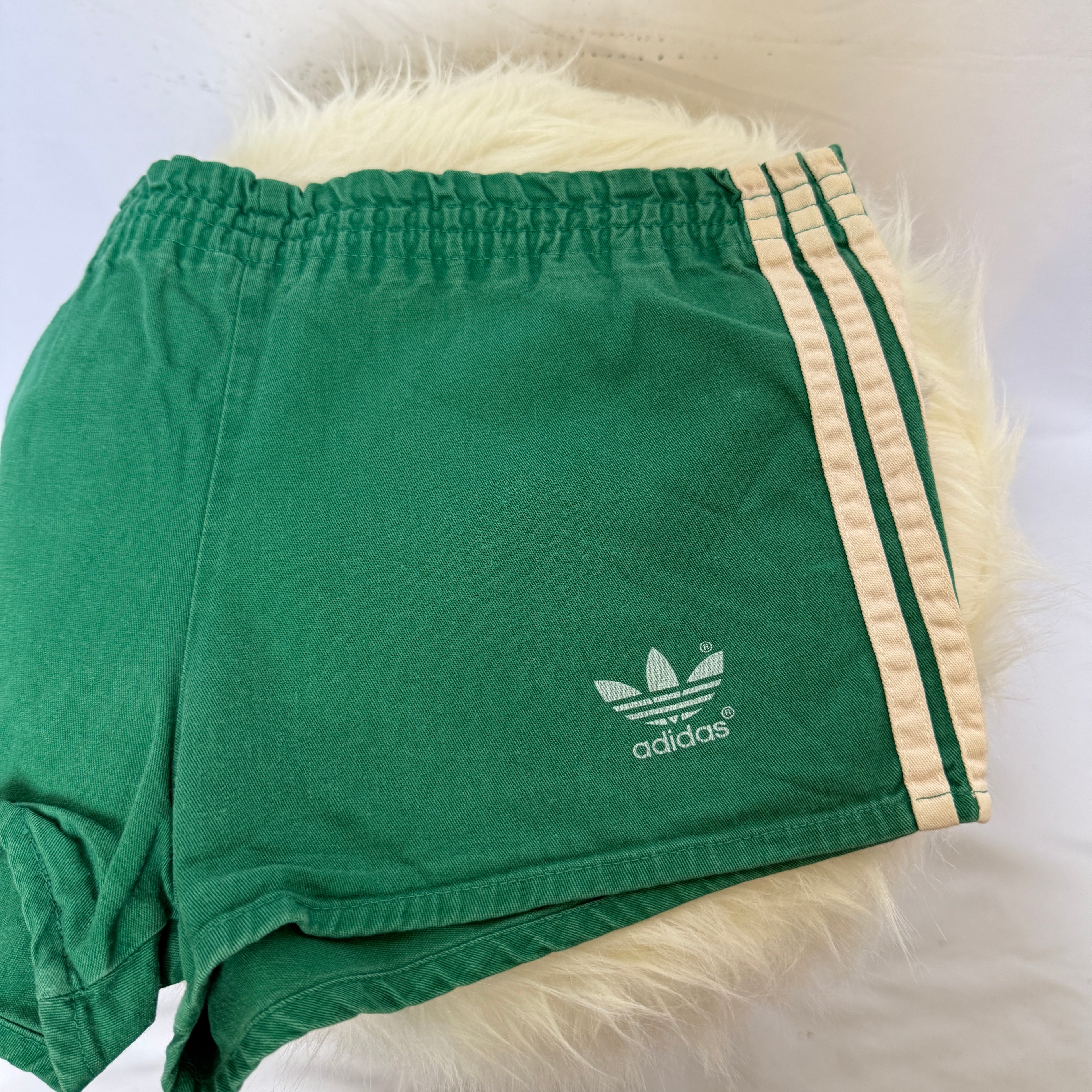 adidas 70er 80er Vintage Shorts /  Sprinter Hose – Made in West Germany Rarität – Gr. ca. XS/S