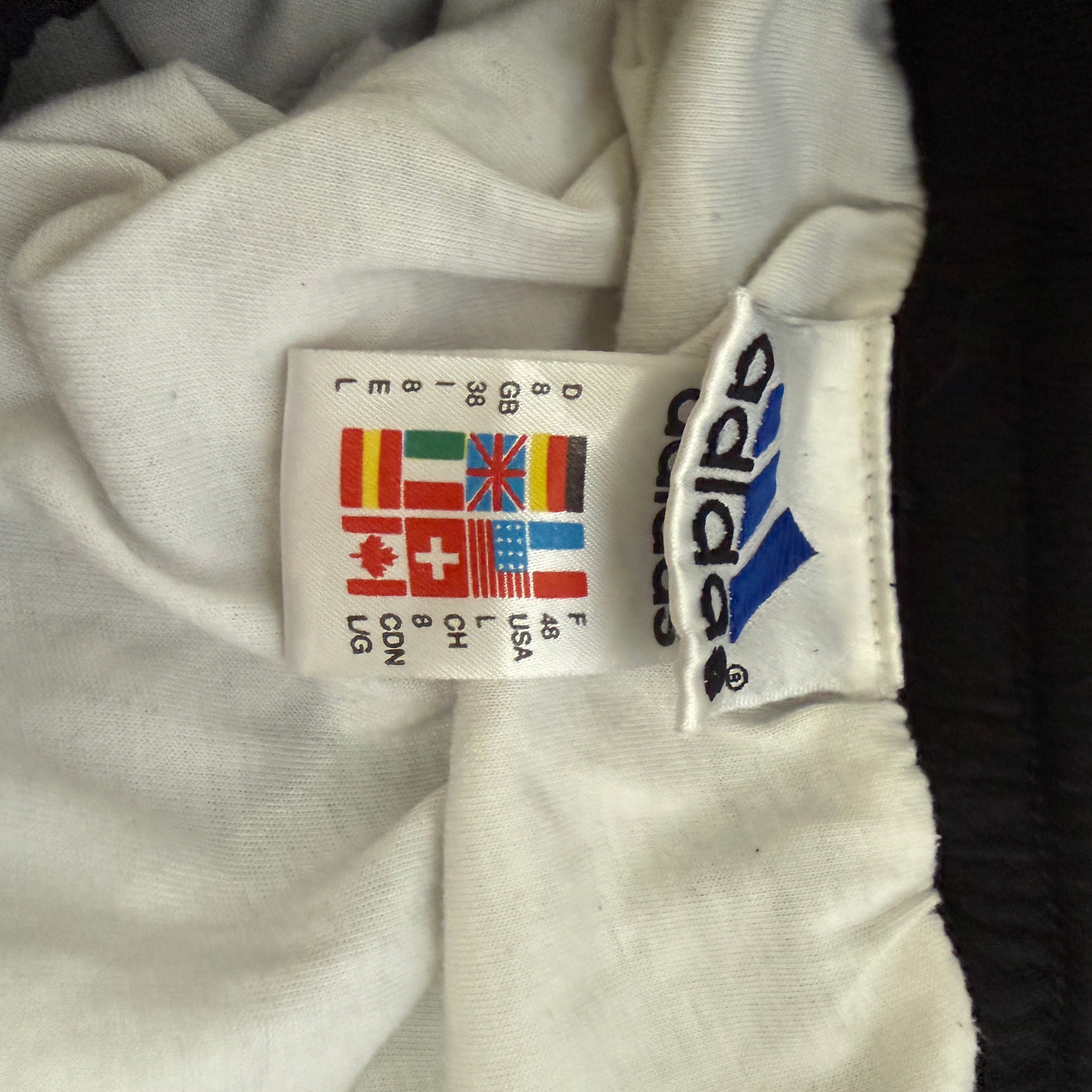 adidas Vintage DFB Deutschland Shorts / kurze Hose – Gr. L