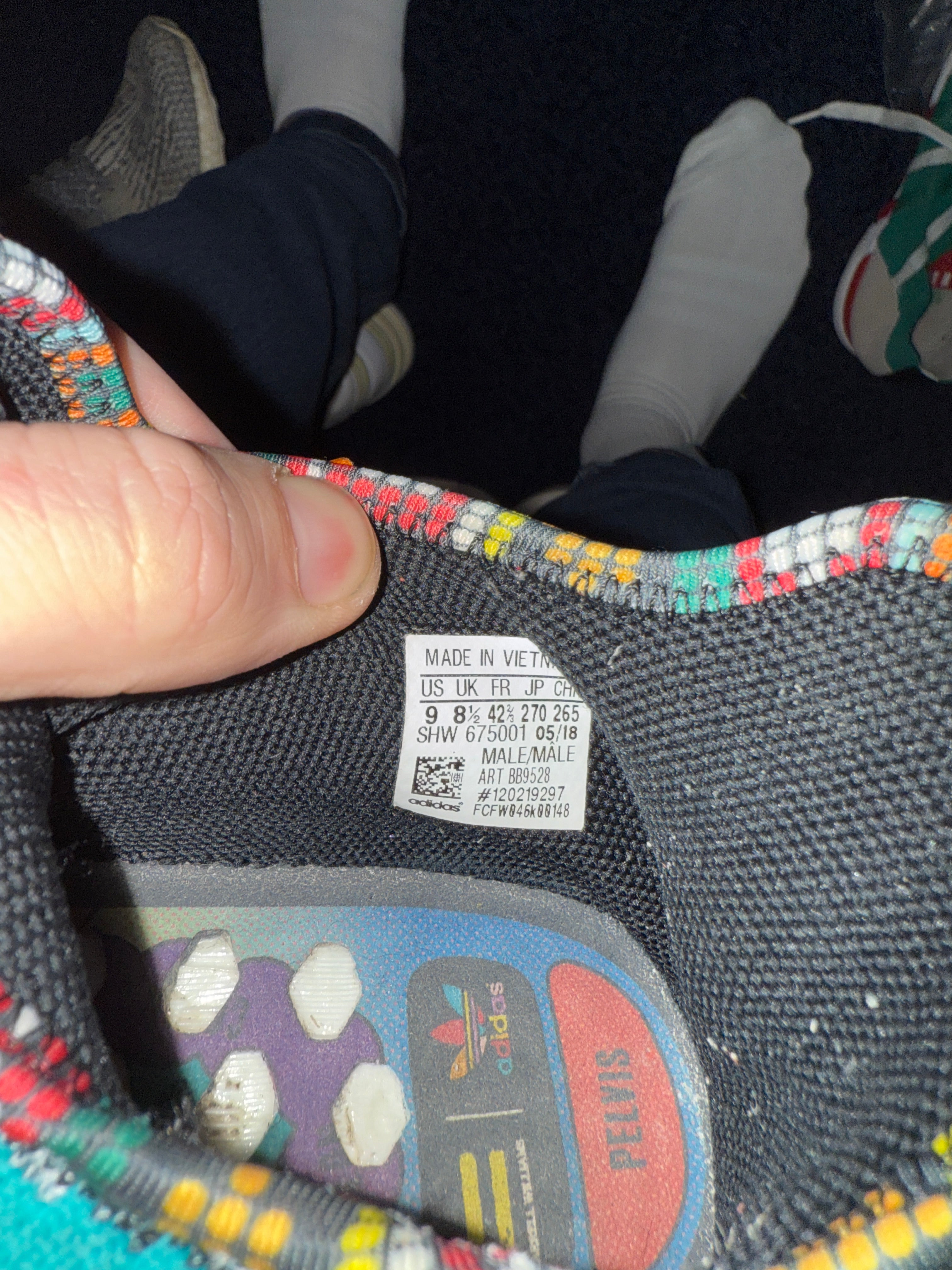 Adidas PW Human Race NMD TR Pharrell Williams „Afro Pack – M1L3L3“ – Größe 42 (US 8)