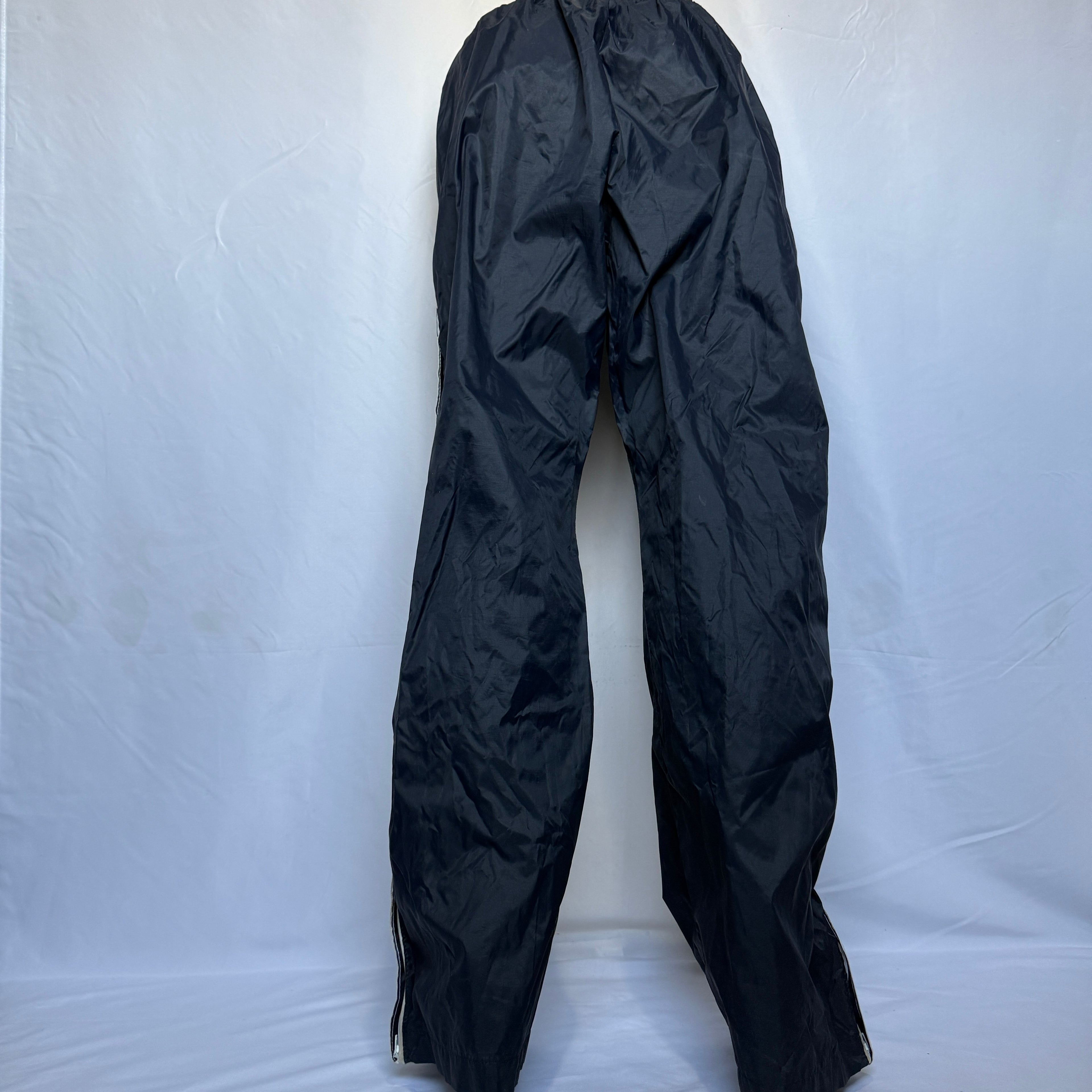 Adidas 70er Jahre Vintage Nylon Jogginghose / Trainingshose – Gr. L