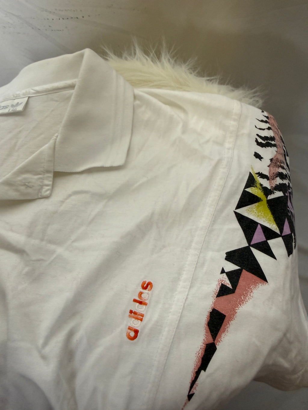 adidas 90er Vintage Polo Shirt / Polohemd– Trefoil – Gr. L