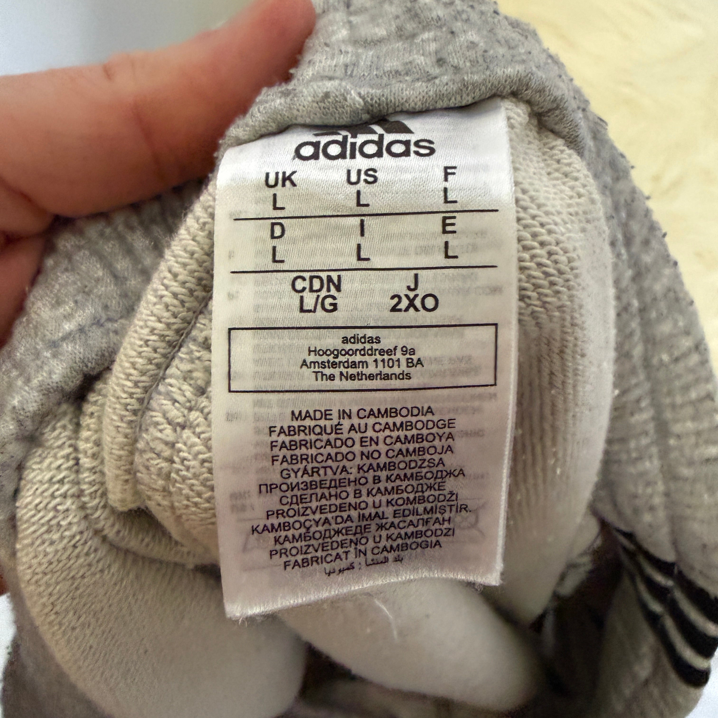 adidas 3-Stripes Shorts / kurze Hose – Gr. L