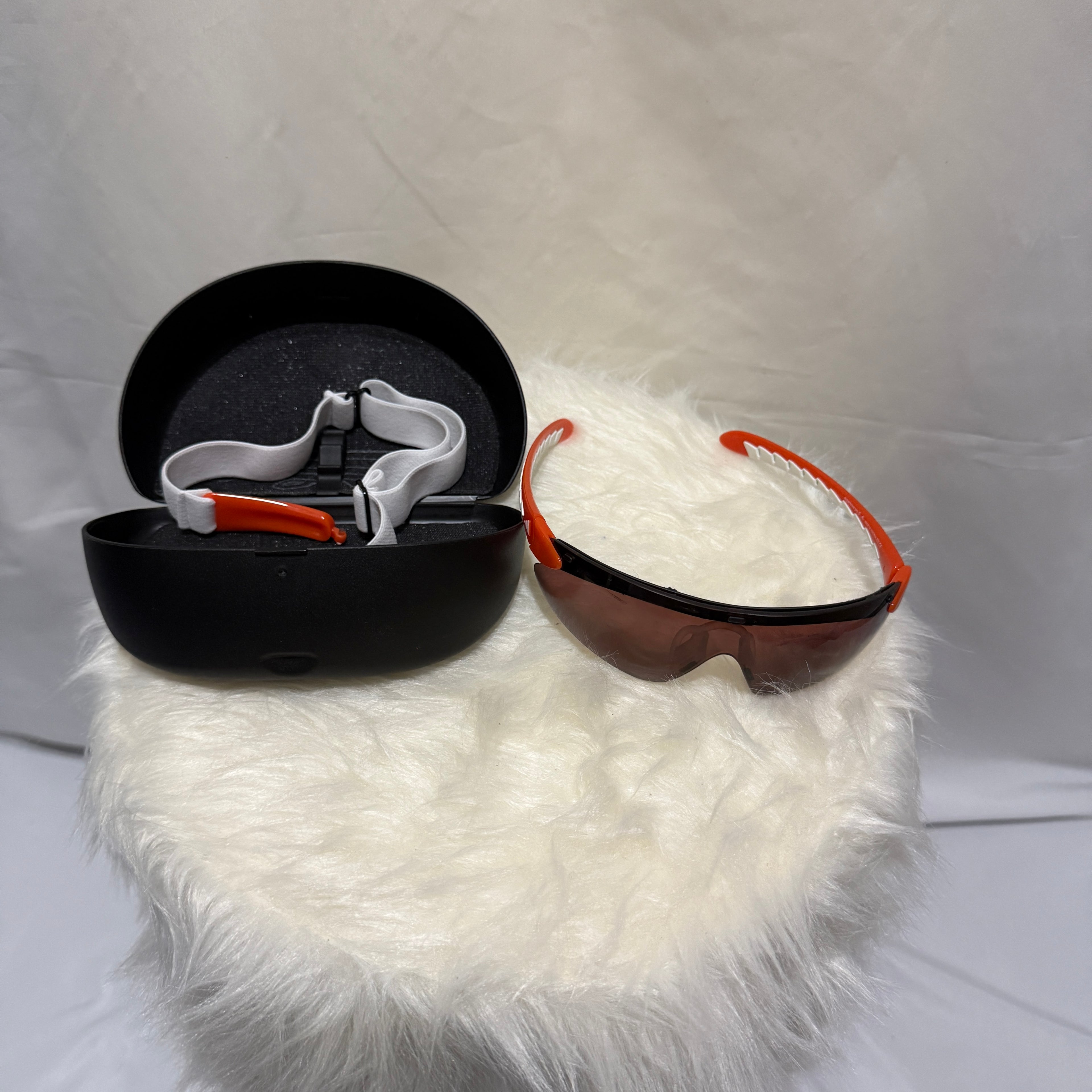 Adidas Evil Eye Halfrim Pro – Sport Sonnenbrille Rot/Weiß