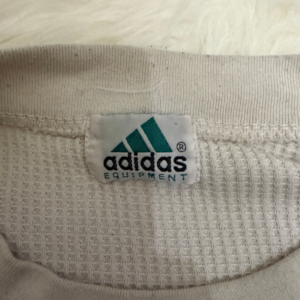 adidas Equipment Logo Shirt 90er Vintage – selten – Gr. L