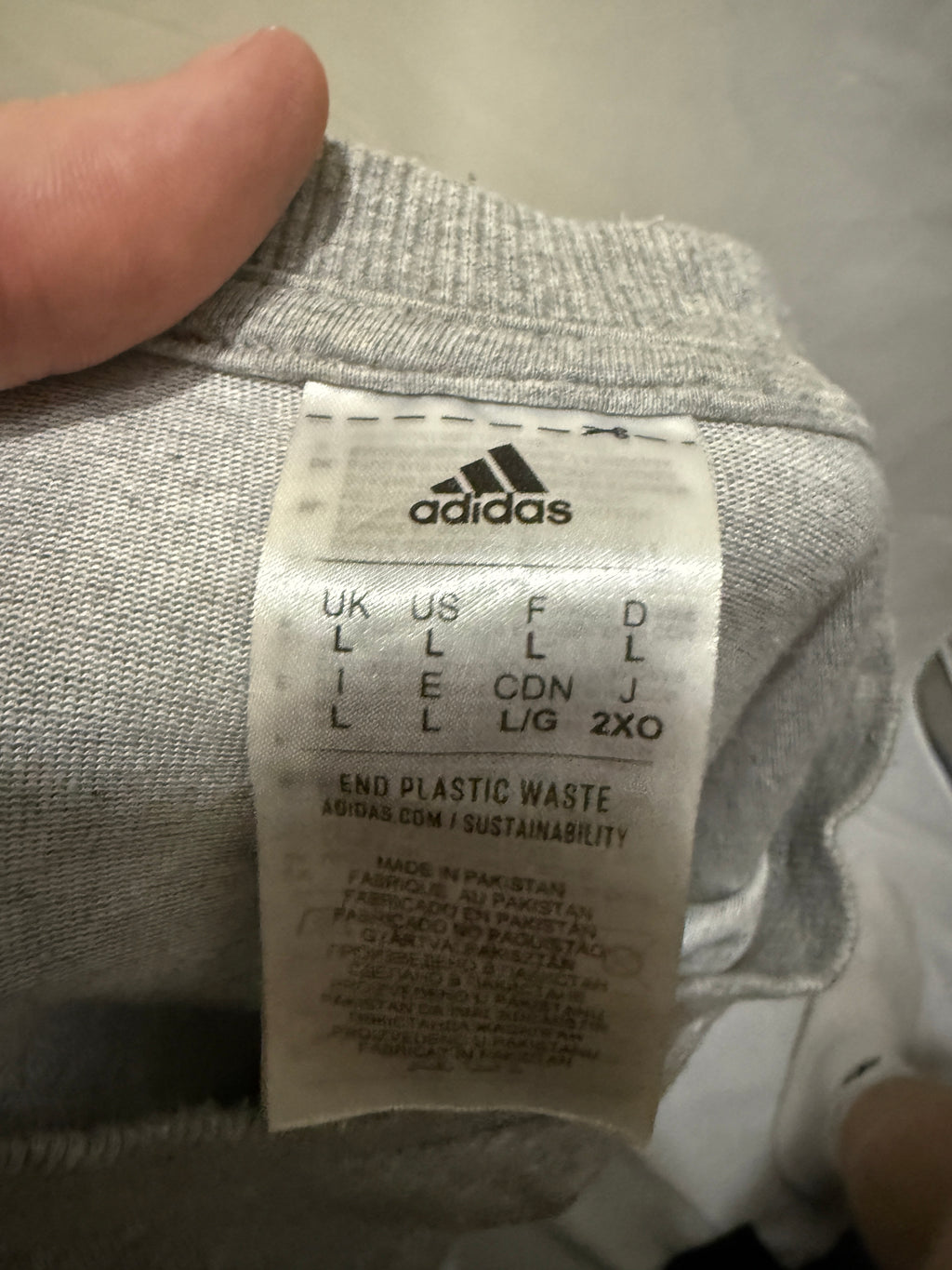 Adidas Sweatshirt / Pullover - Retro - Größe L