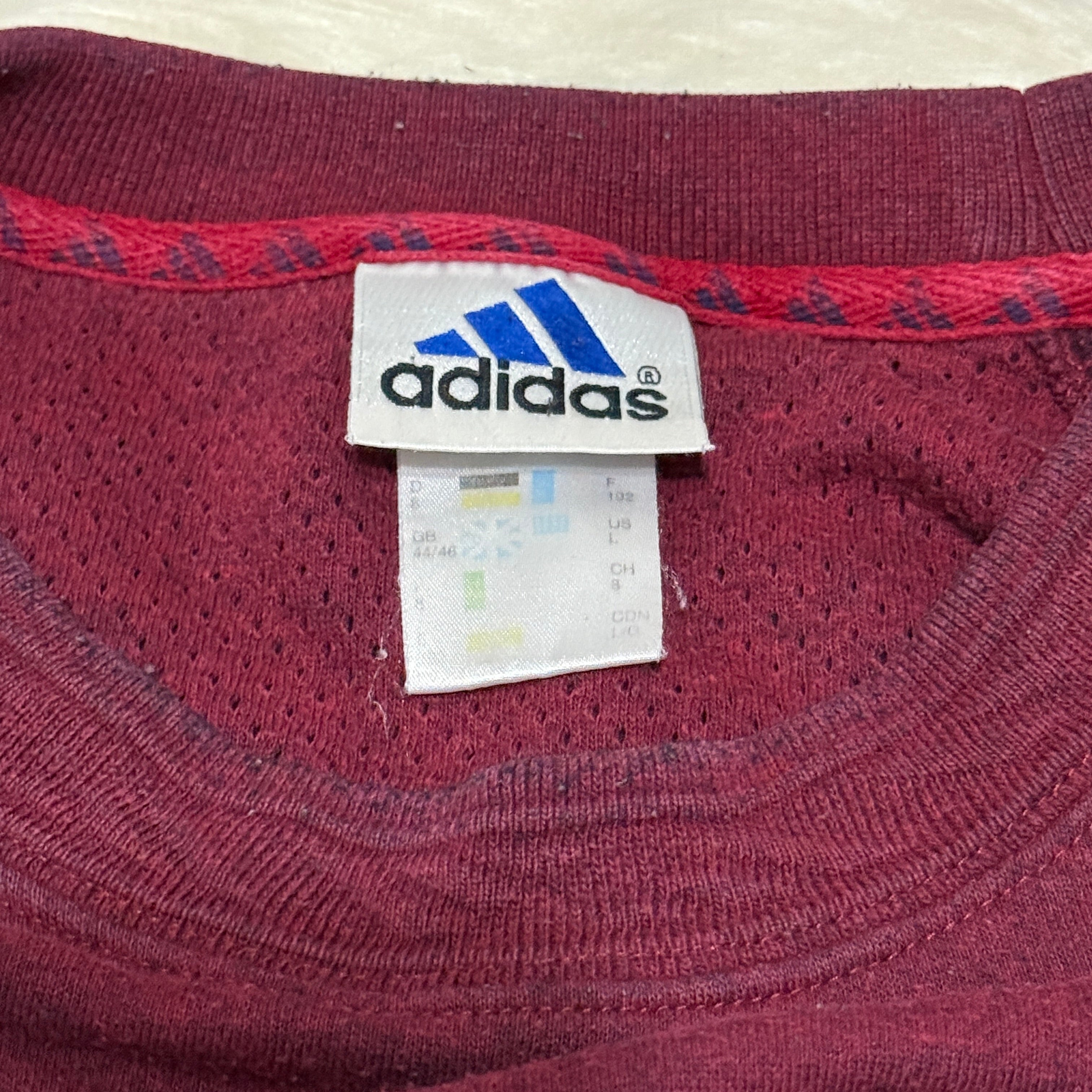 Adidas Sweatshirt / Pullover – späte 90er / frühe 00er Jahre Vintage - Größe L