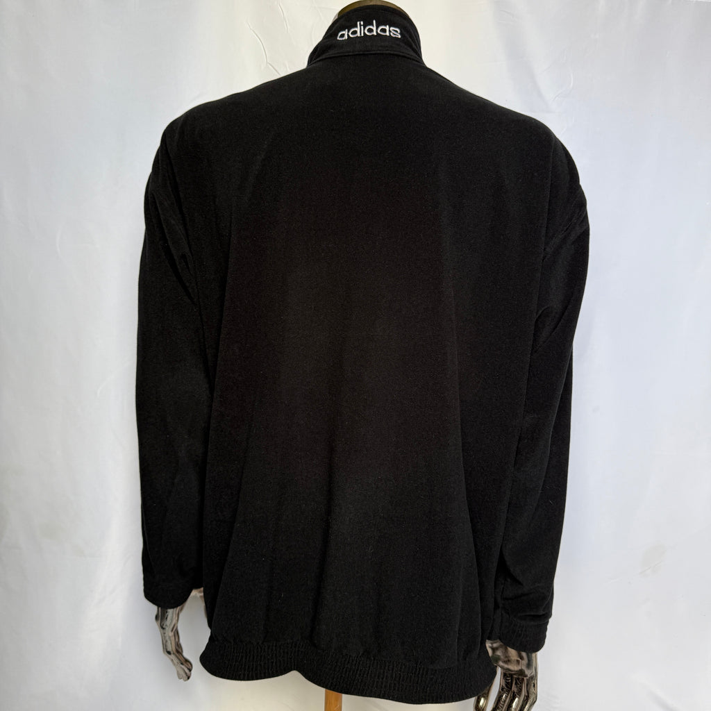 adidas 90er Vintage/Y2K Track Jacket / Jacke / Fleece - selten - Gr. L