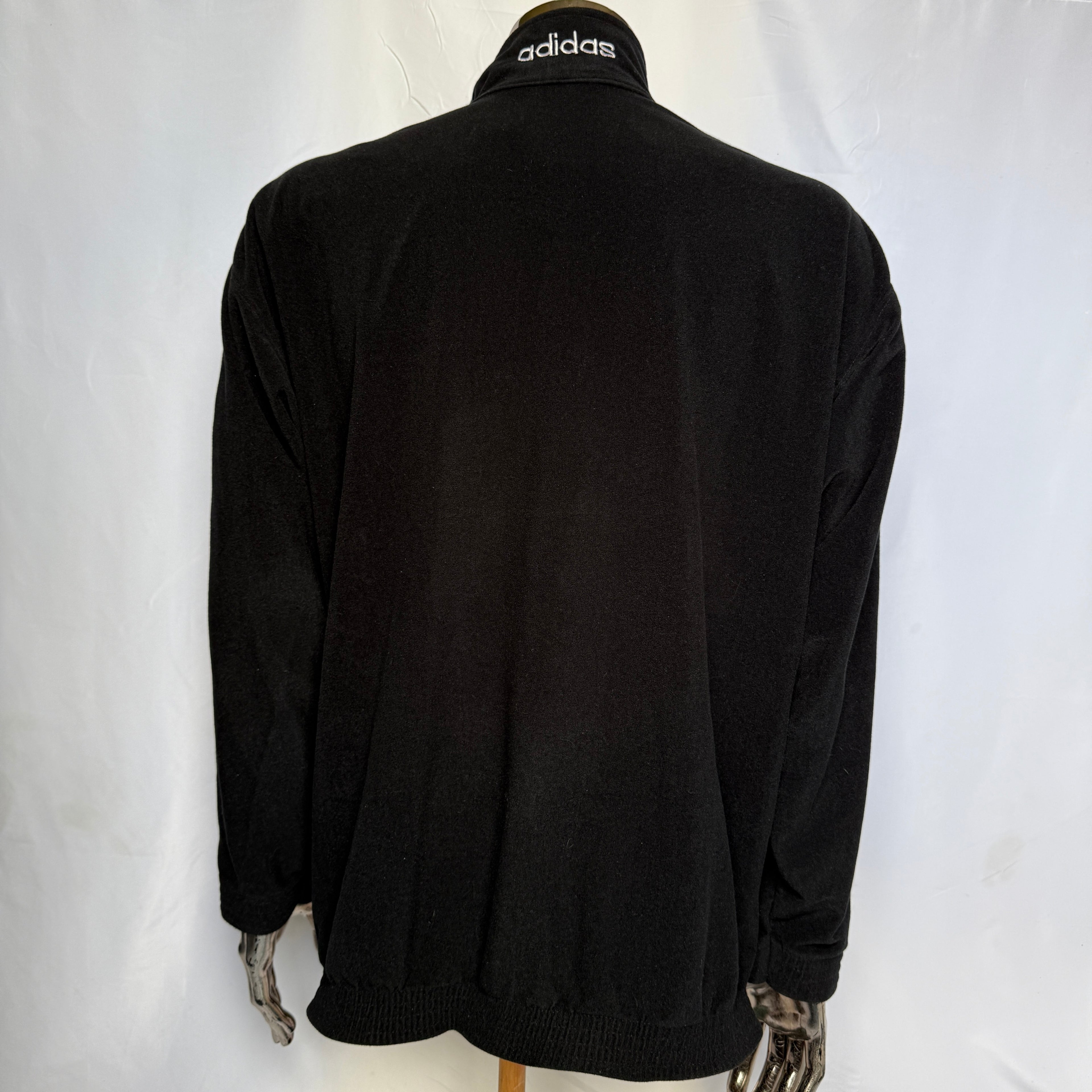 adidas 90er Vintage/Y2K Track Jacket / Jacke / Fleece - selten - Gr. L