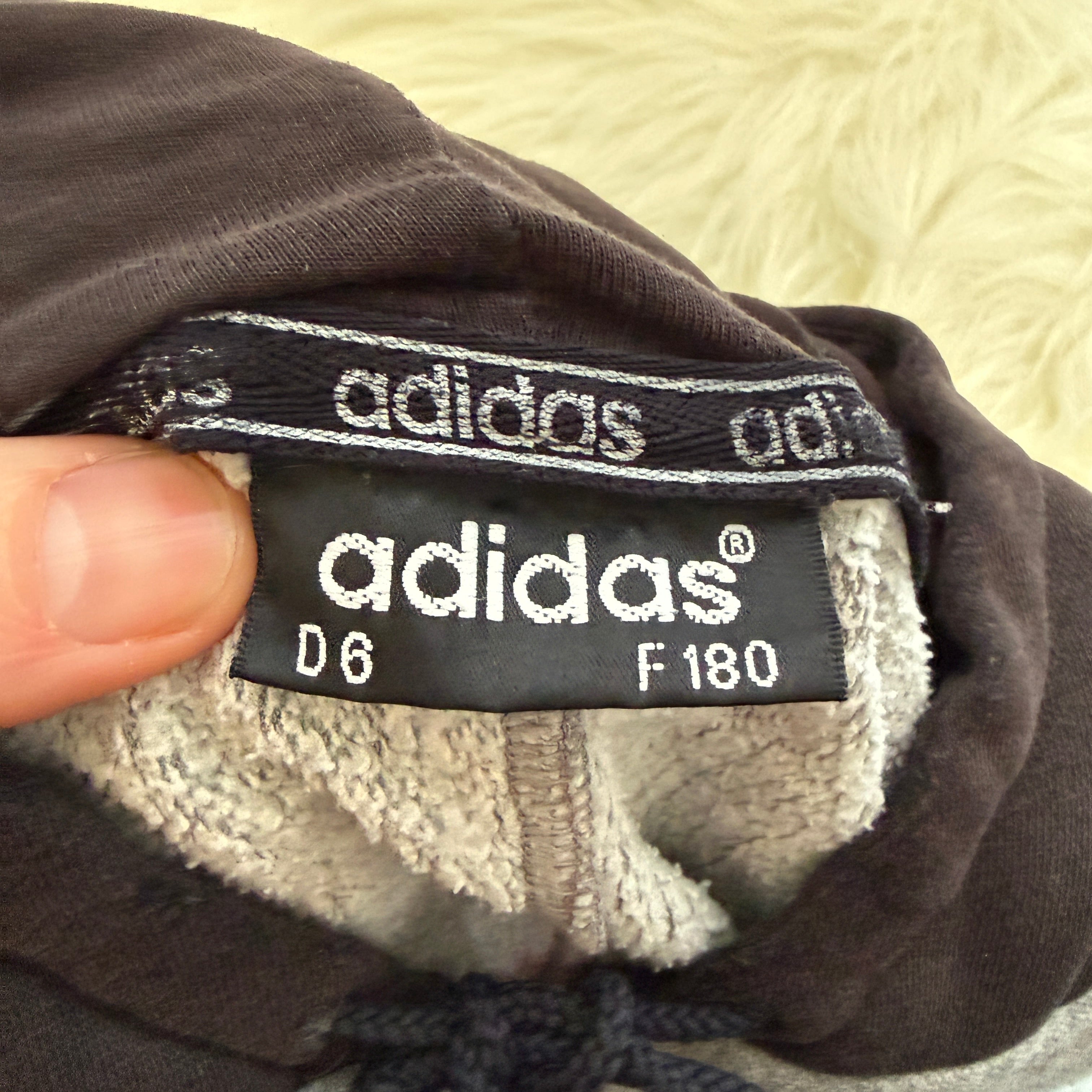 adidas 90er Vintage Zip Hoodie / Pullover – Gr. L