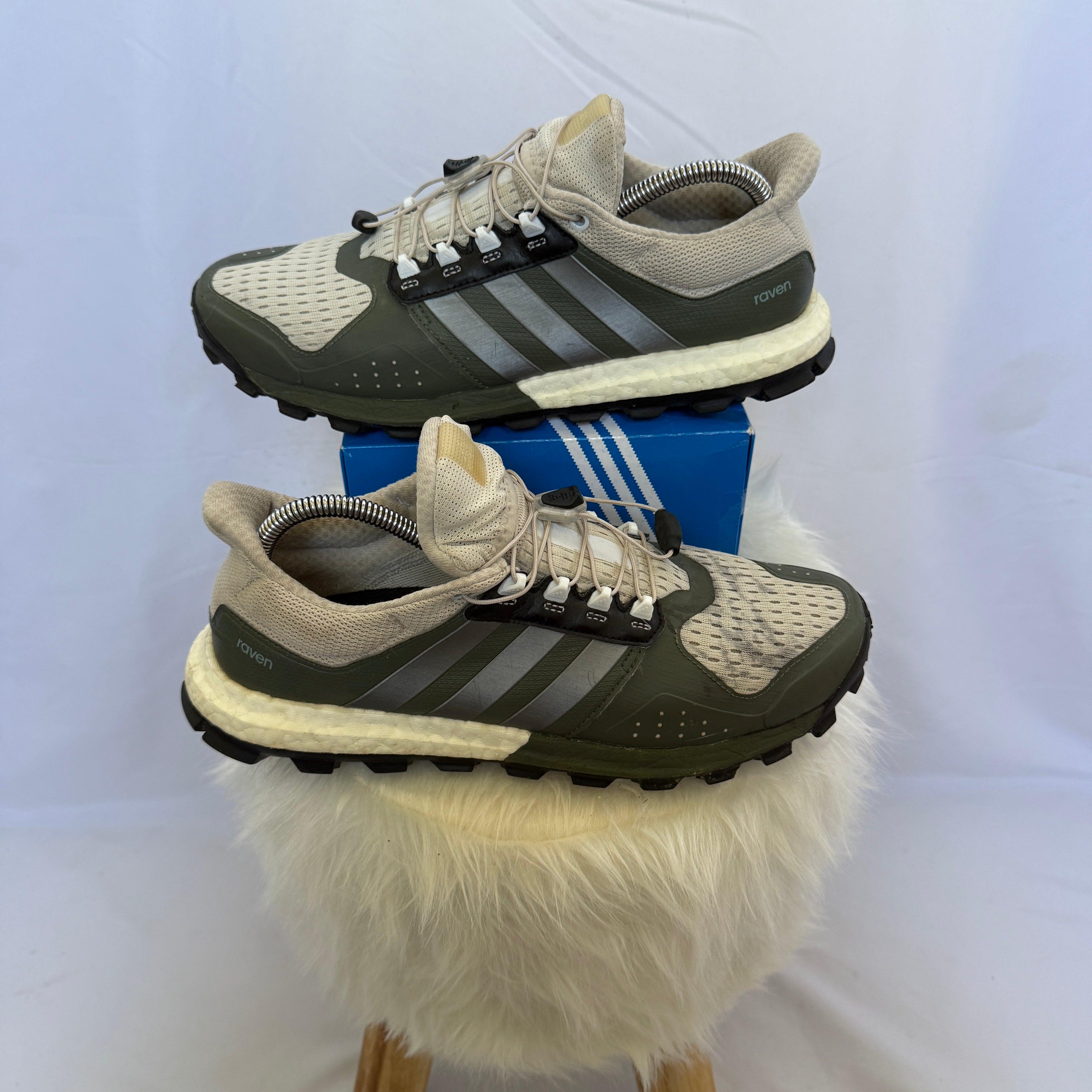 adidas Raven Boost Sneaker / Schuhe – Größe 42 2/3