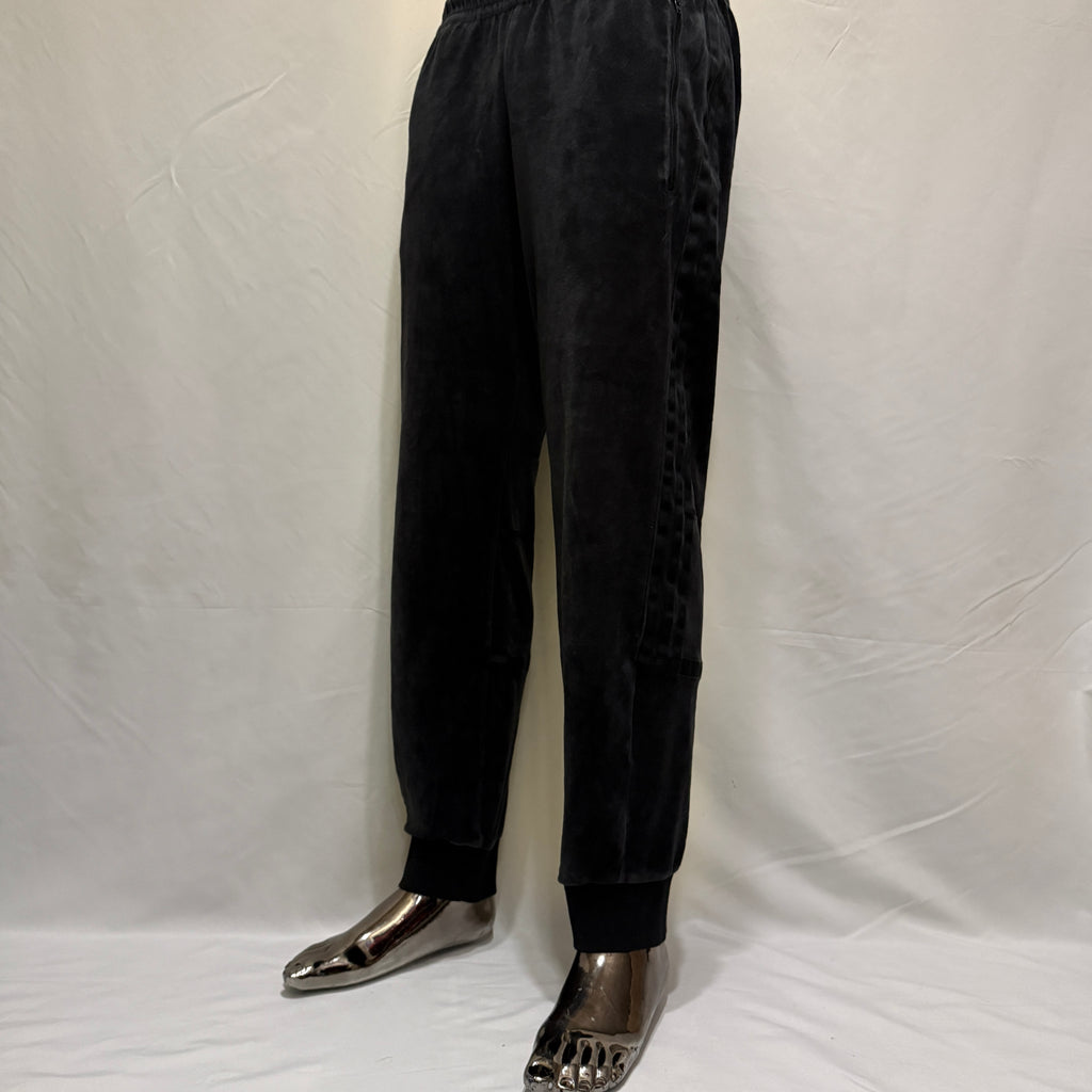 adidas Velour / samt Jogginghose / Trainingshose – Gr. M