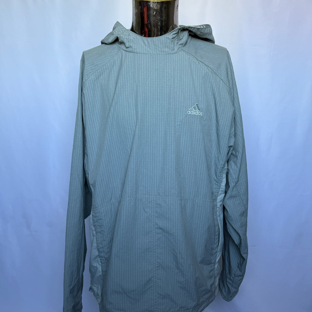 Adidas Hoodie (Pullover) – frühe 00er Jahre Vintage - Größe M