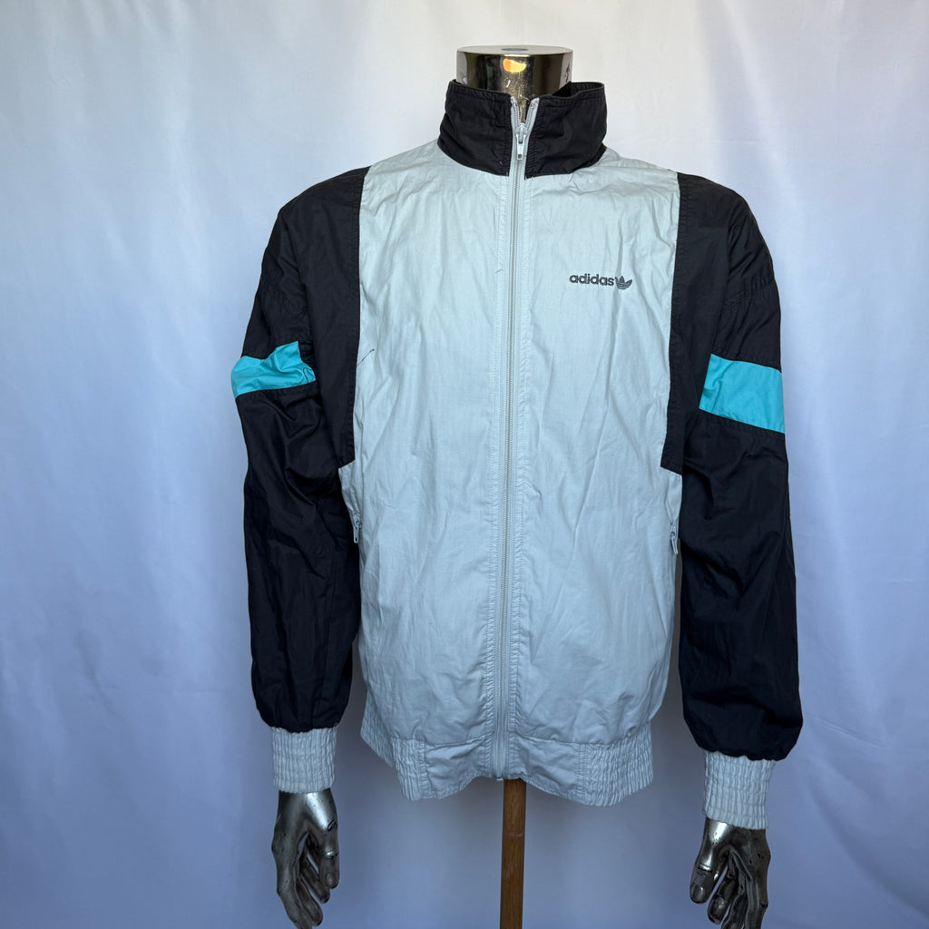 Adidas Track Jacke – 90er Jahre Vintage - Größe S