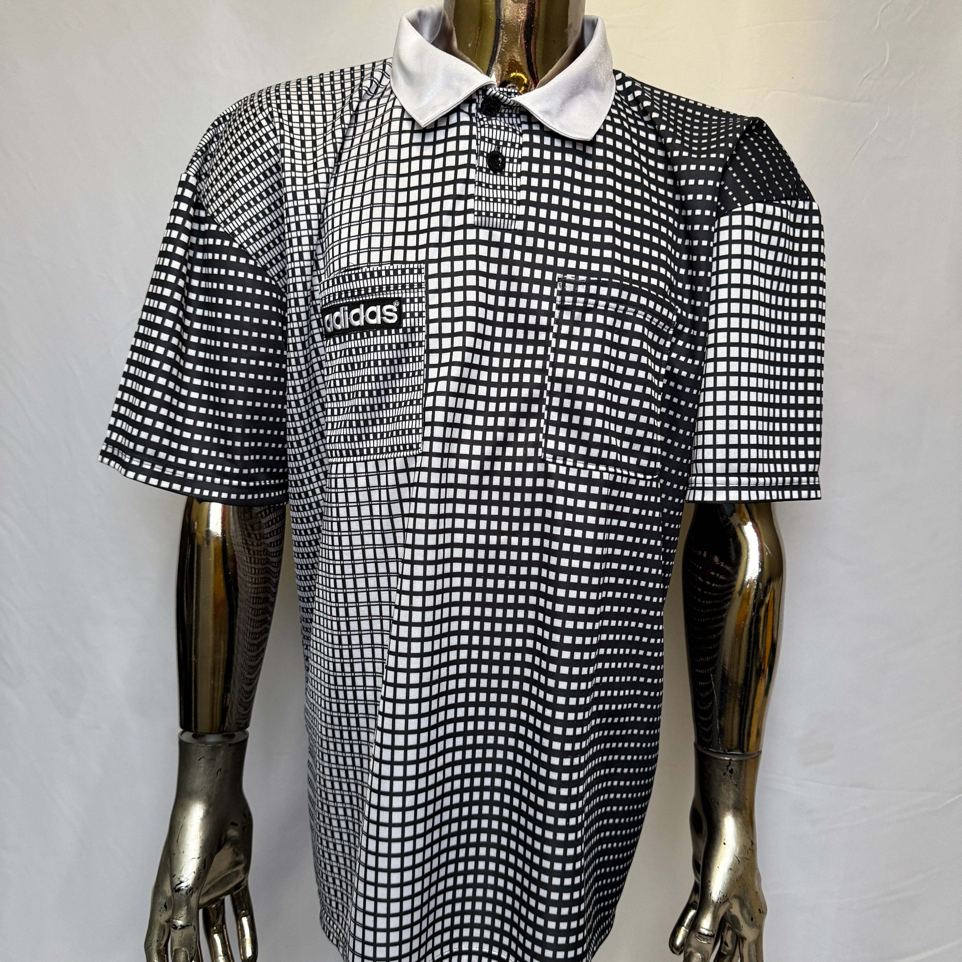 adidas 90er Vintage Polo Shirt / Polohemd – selten – Gr. XL