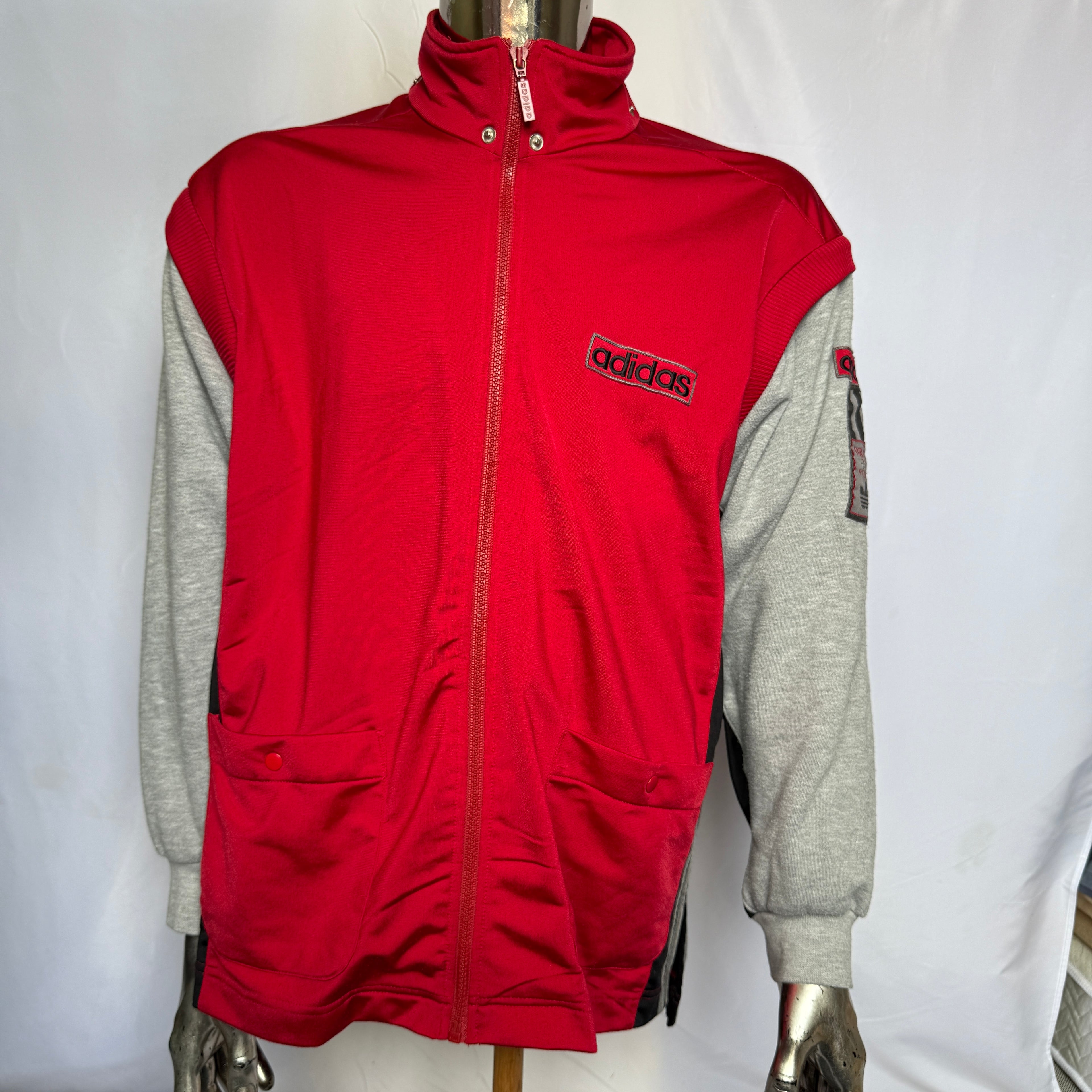 adidas 90er Vintage Adibreak Track Jacket / Jacke / Weste – Gr. M