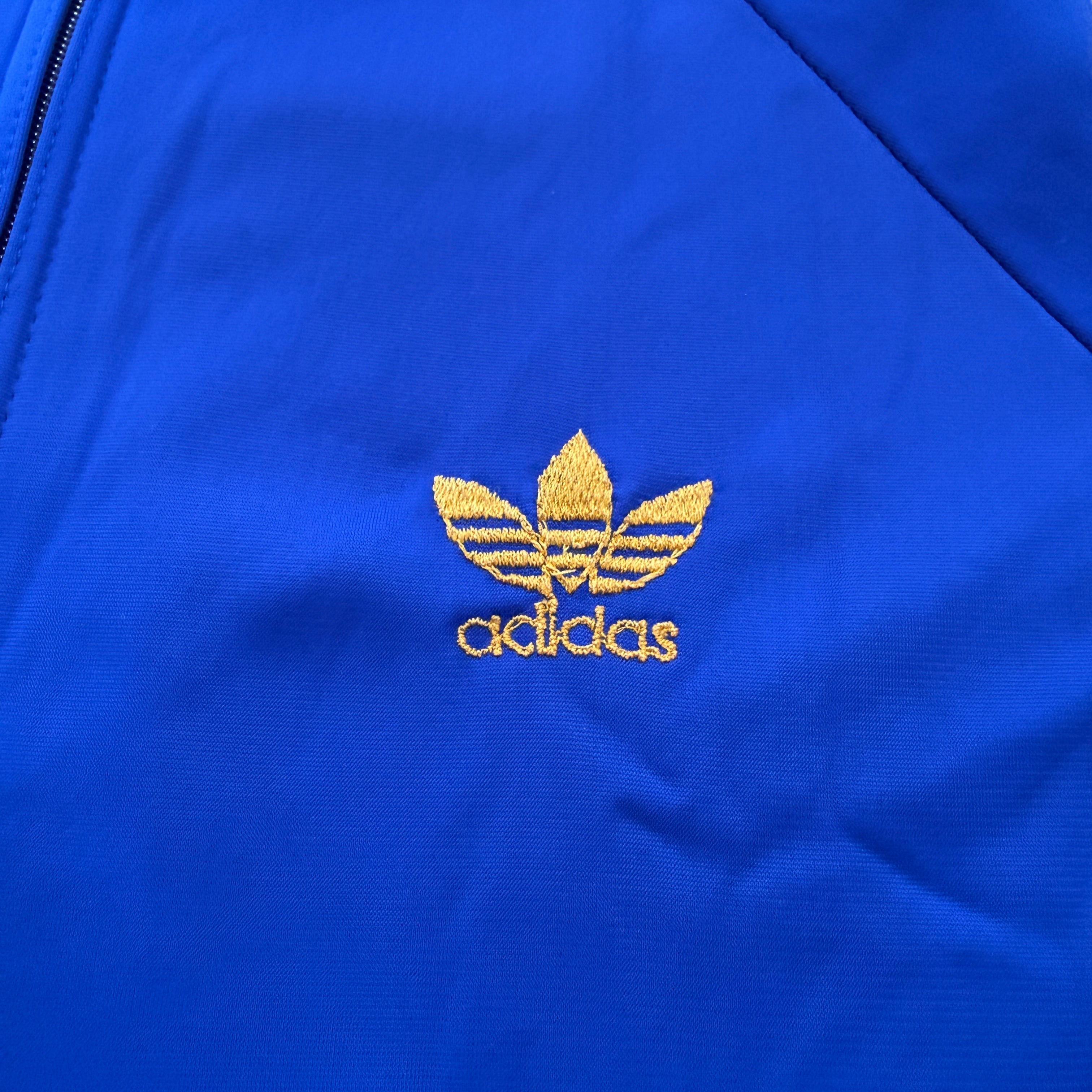 adidas 70er Vintage Ventex Track Jacket / Jacke – France Made / Rarität – Gr. M-L