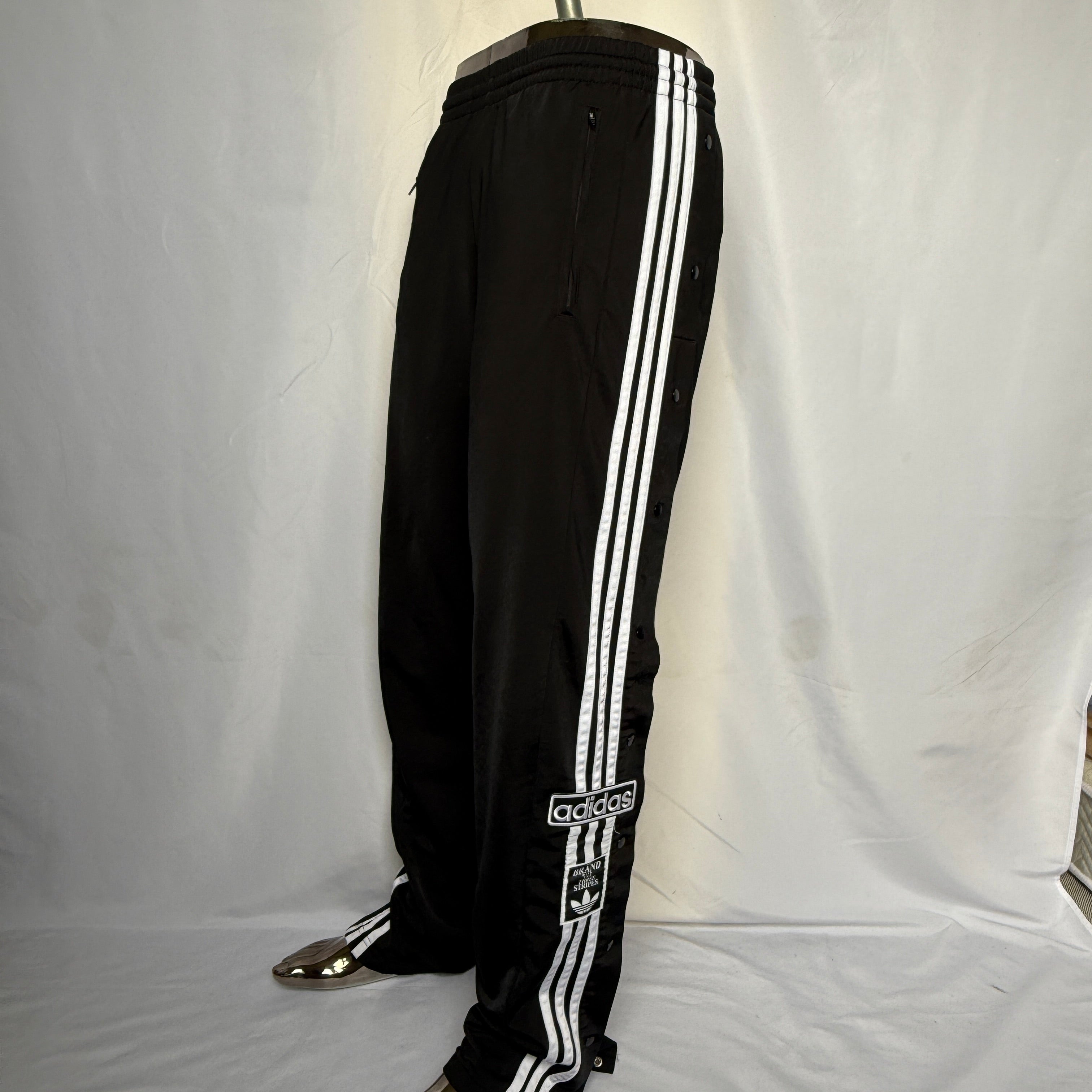 adidas Track Pants / Jogginghose – Snap / Knopf Adibreak – Gr. M