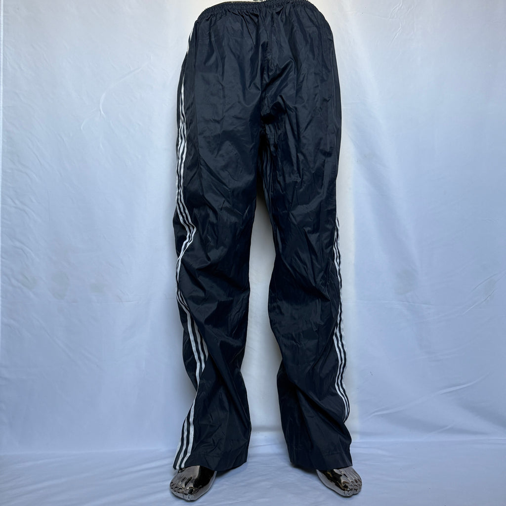 Adidas 70er Jahre Vintage Nylon Jogginghose / Trainingshose – Gr. L