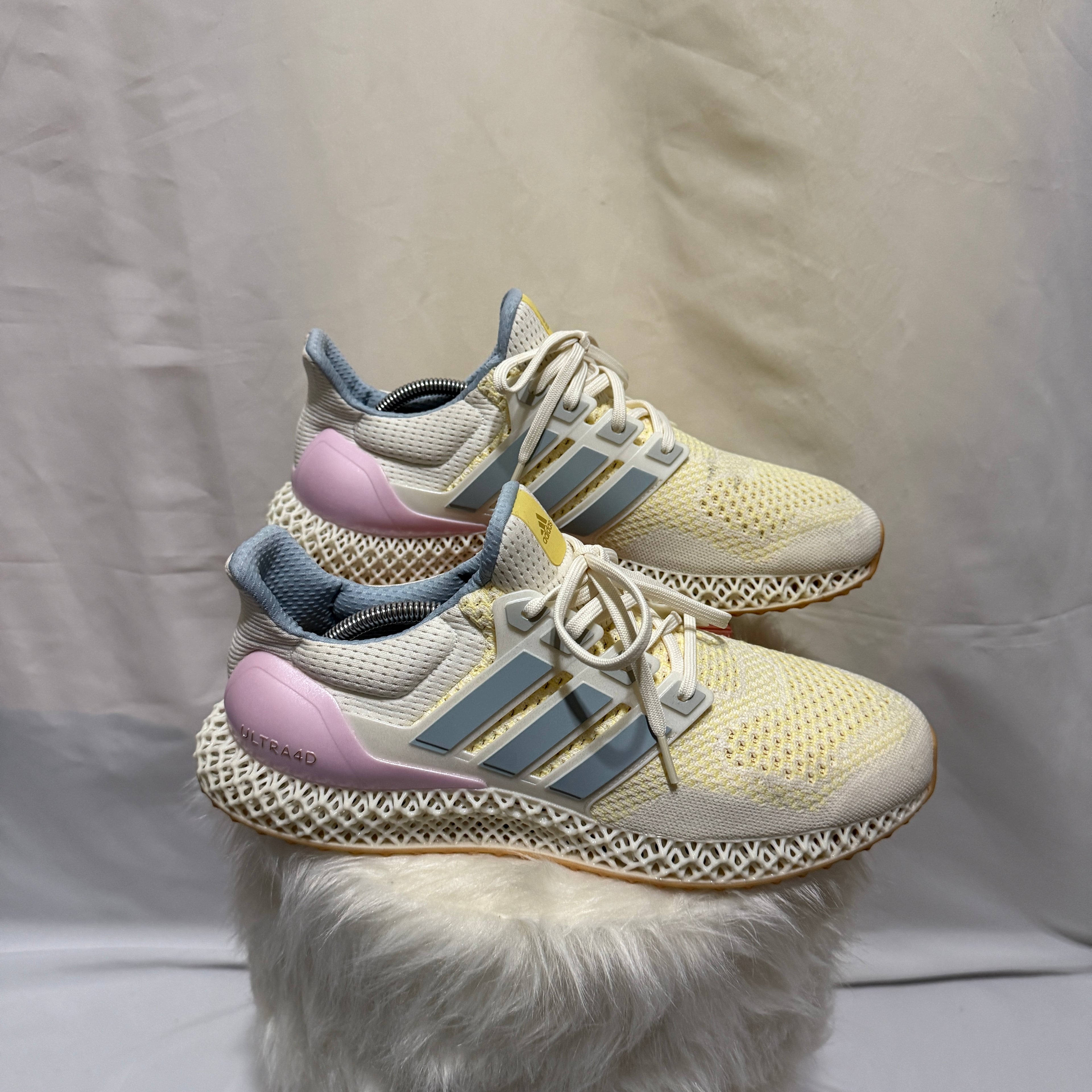 Adidas Ultra 4D Sneaker “Wonder White - limited / selten - Größe 46 (neuwertig)