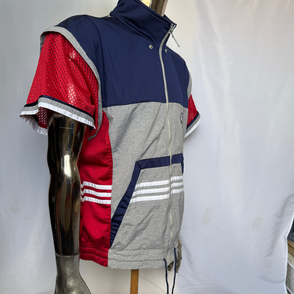 adidas 90er Vintage Track Jacket / Jacke - abnehmbare Ärmel – Gr. M (D5)