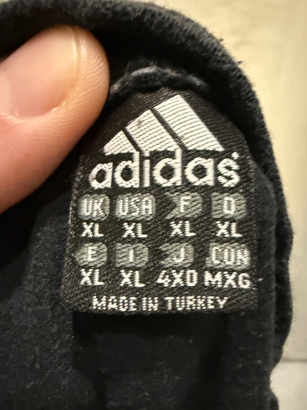 Adidas Performance T-Shirt / Shirt – Y2K - früher 00er Jahre Vintage - Größe XL