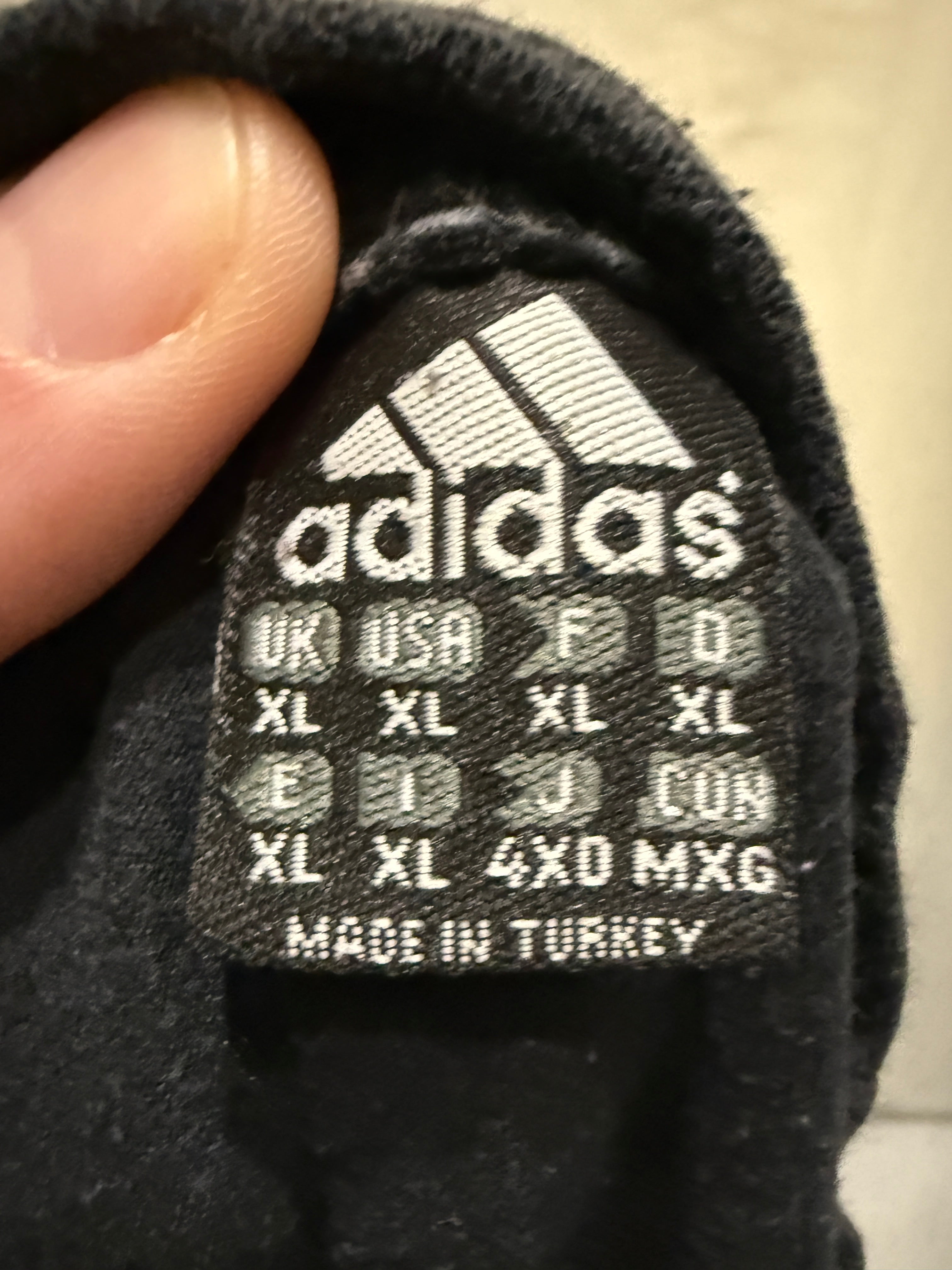 Adidas Performance T-Shirt / Shirt – Y2K - früher 00er Jahre Vintage - Größe XL