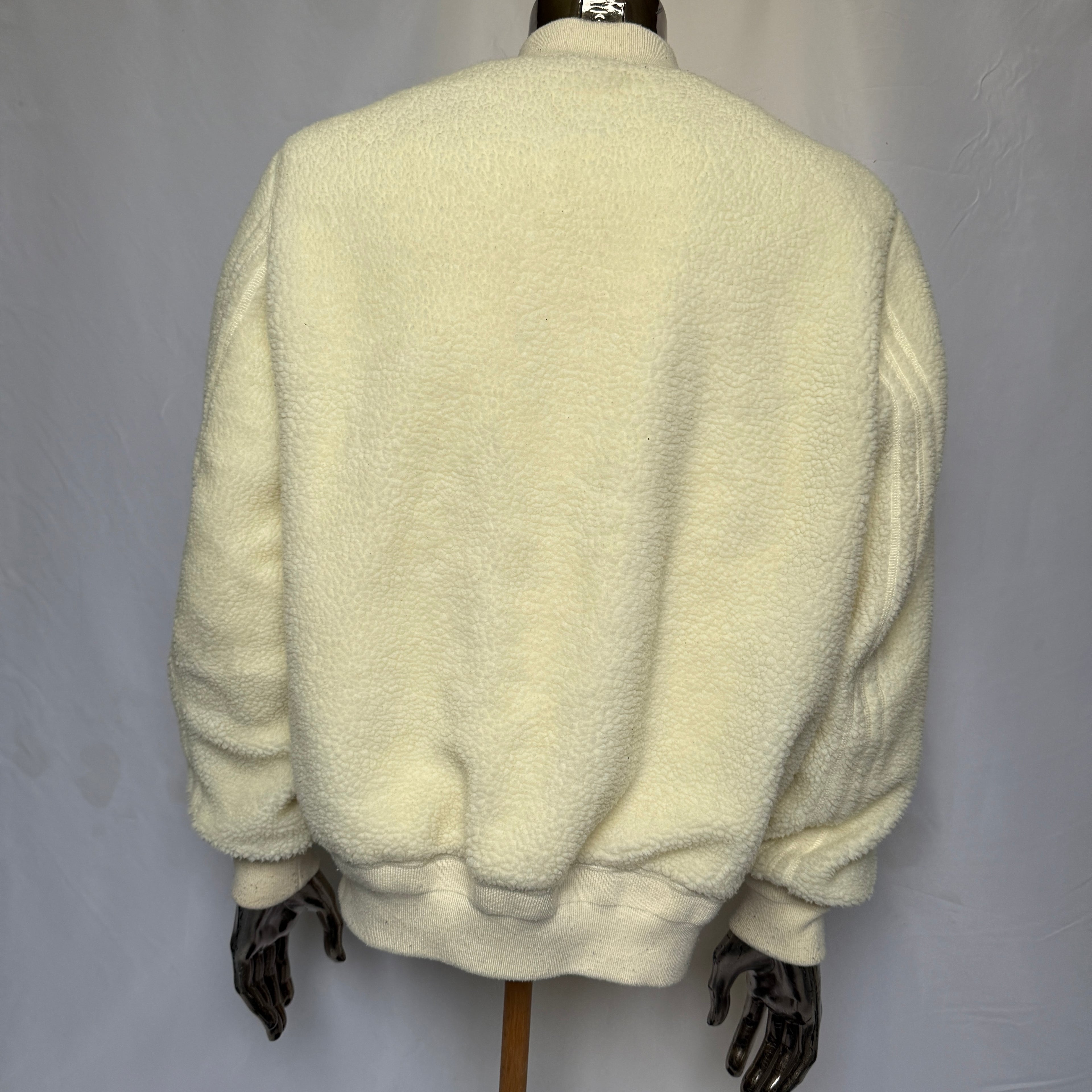 Adidas x Alexander Wang Teddy Jacke - limited – Creme / Off-White – Gr. M