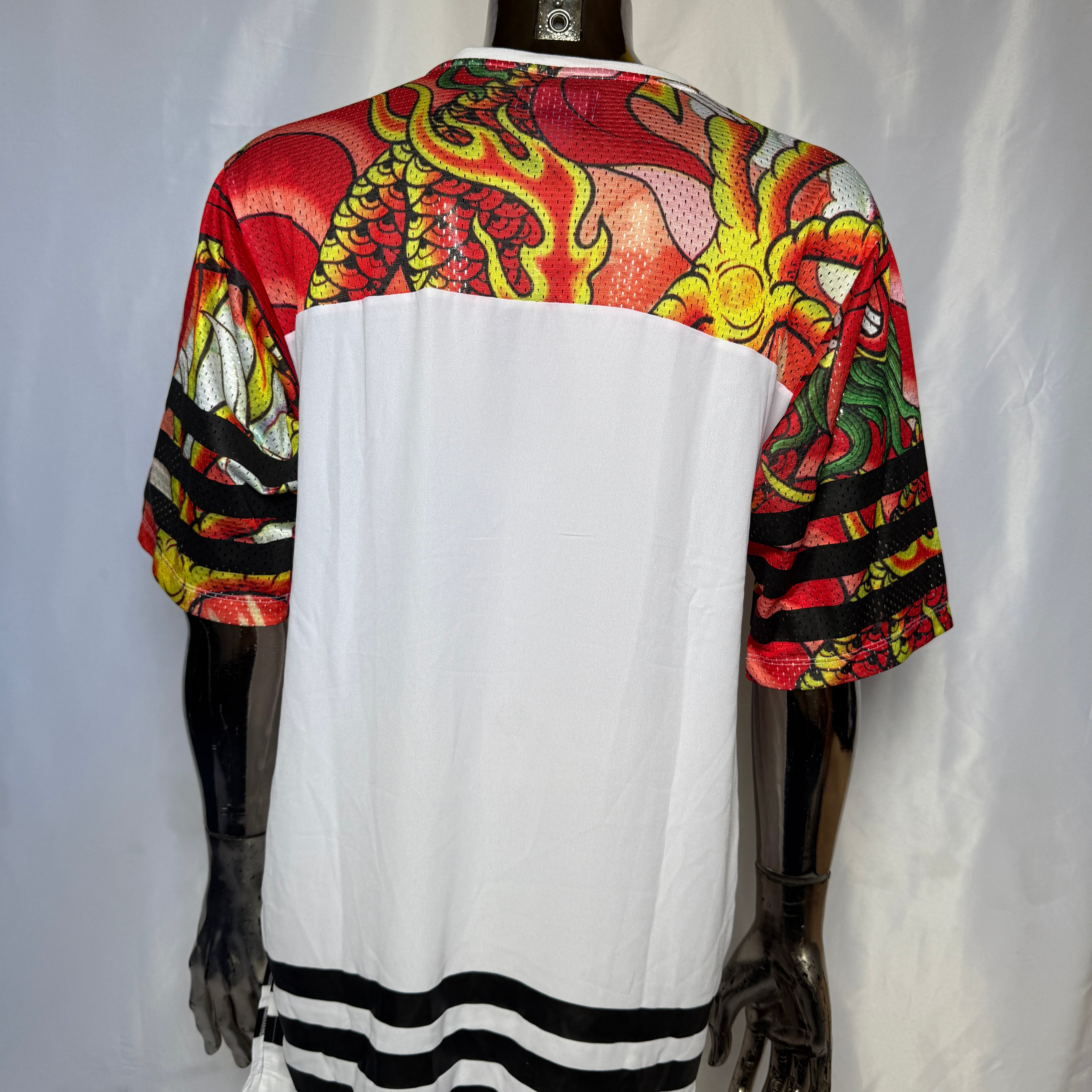 Adidas Originals x Rita Ora Jersey – „Dragon Print“ (Limited Edition) - Größe M/L