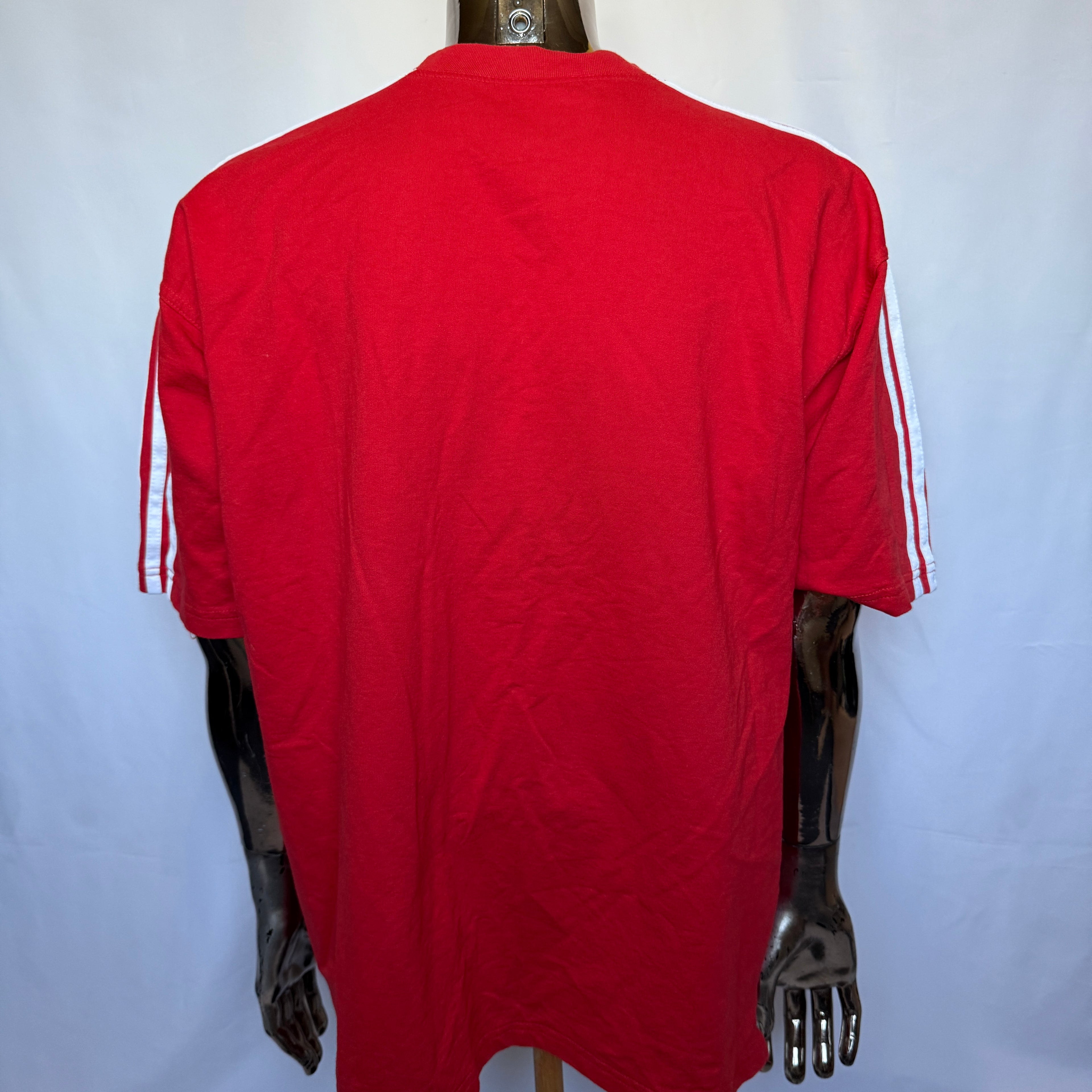 Adidas Sports T-Shirt / Shirt – Classic Logo – frühe 00er Vintage – Größe XL