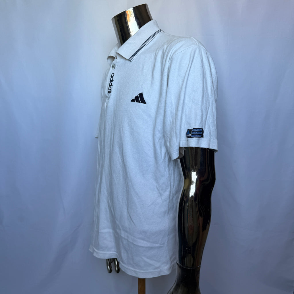 Adidas Equipment Polo Shirt – späte 90er Jahre Vintage - Größe XL